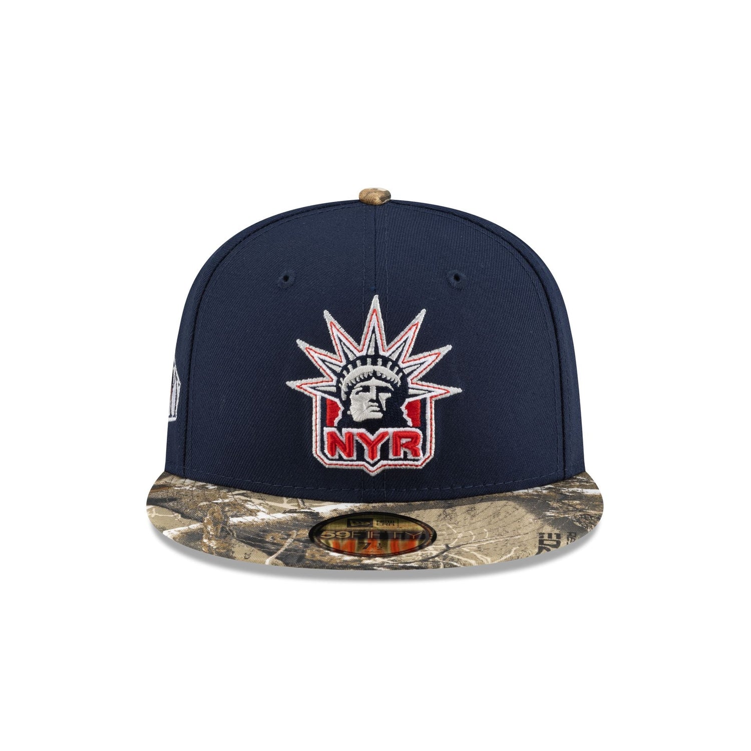 New York Rangers Realtree Visor 59FIFTY Fitted Hat