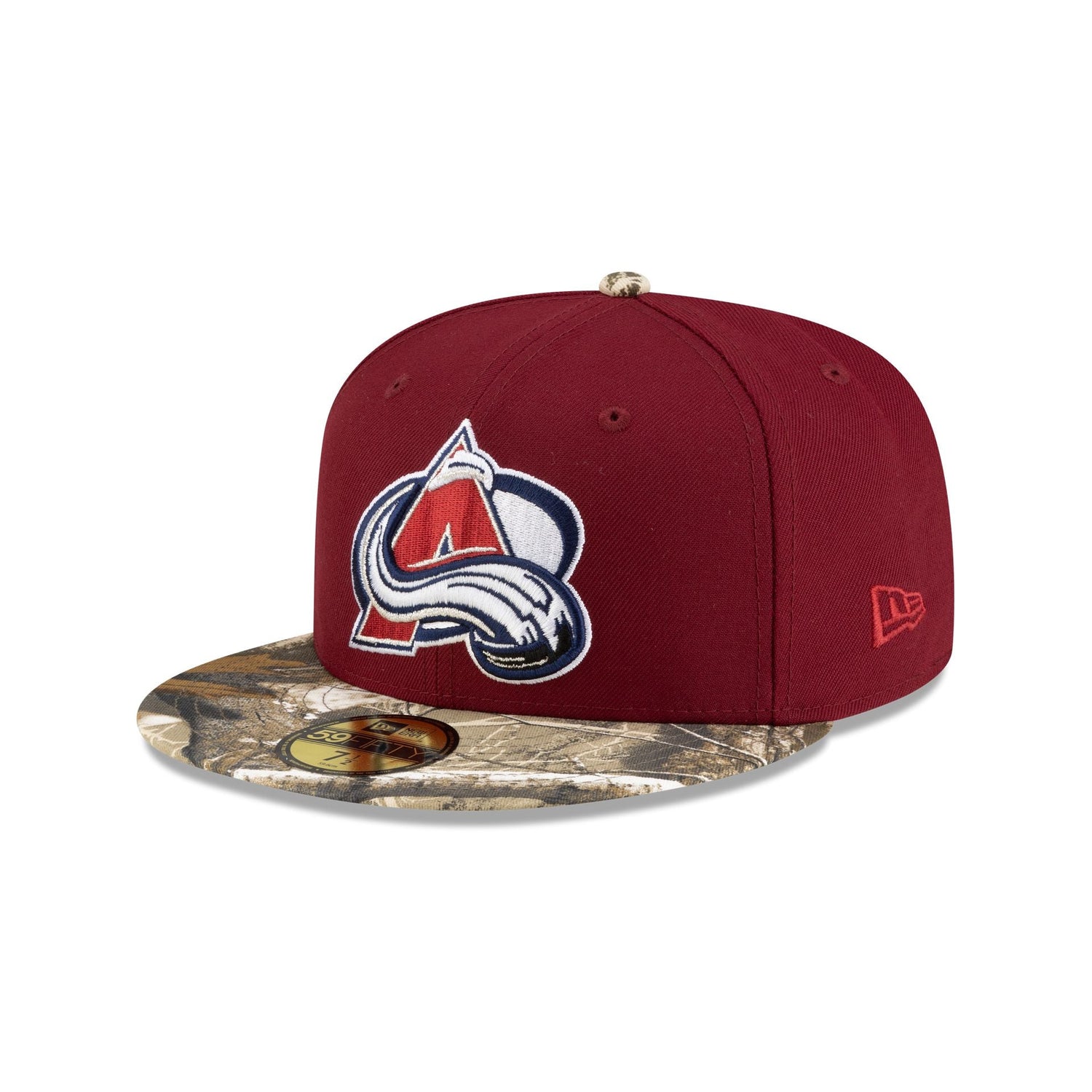 Colorado Avalanche Realtree Visor 59FIFTY Fitted Hat