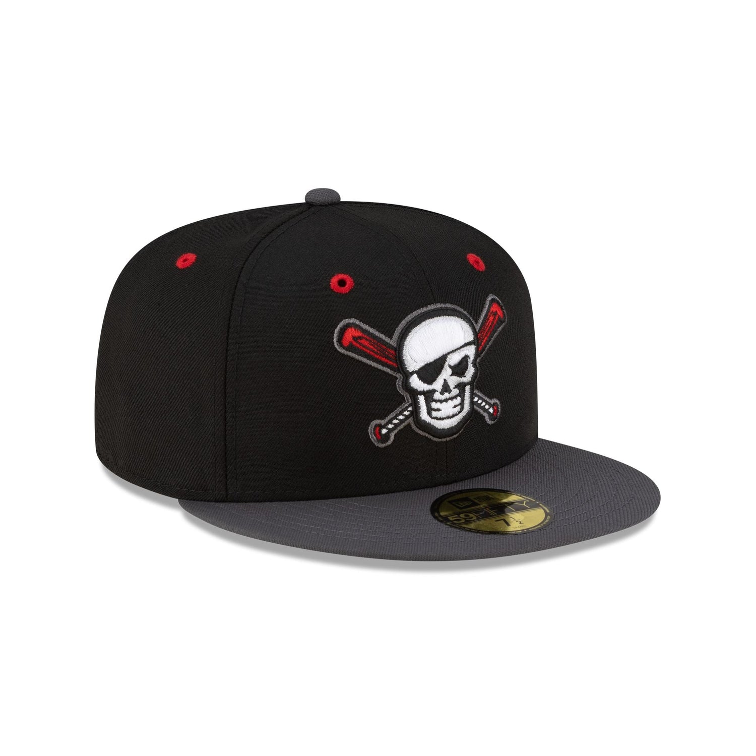 Bradenton Marauders Halloween Red 59FIFTY Fitted Hat