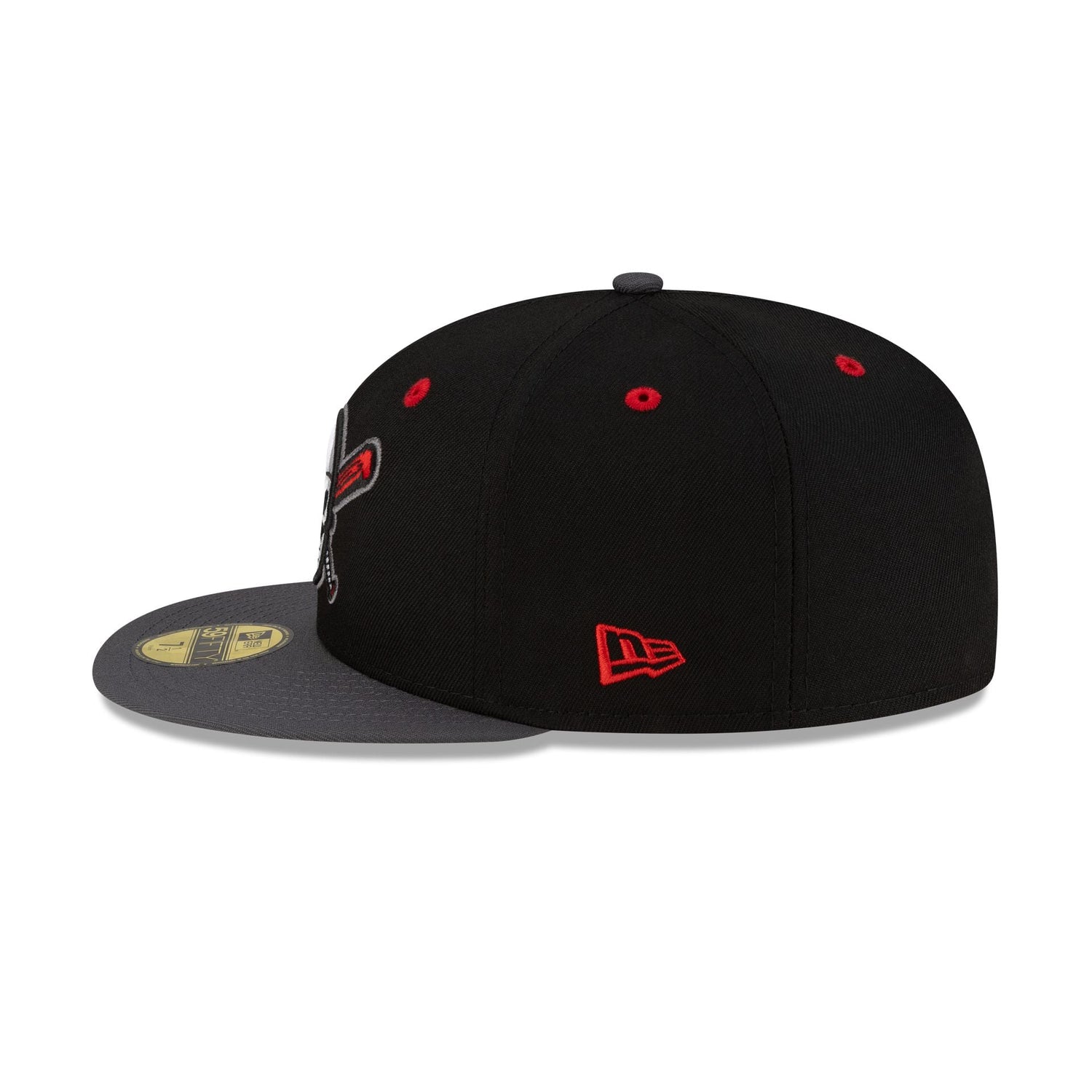 Bradenton Marauders Halloween Red 59FIFTY Fitted Hat