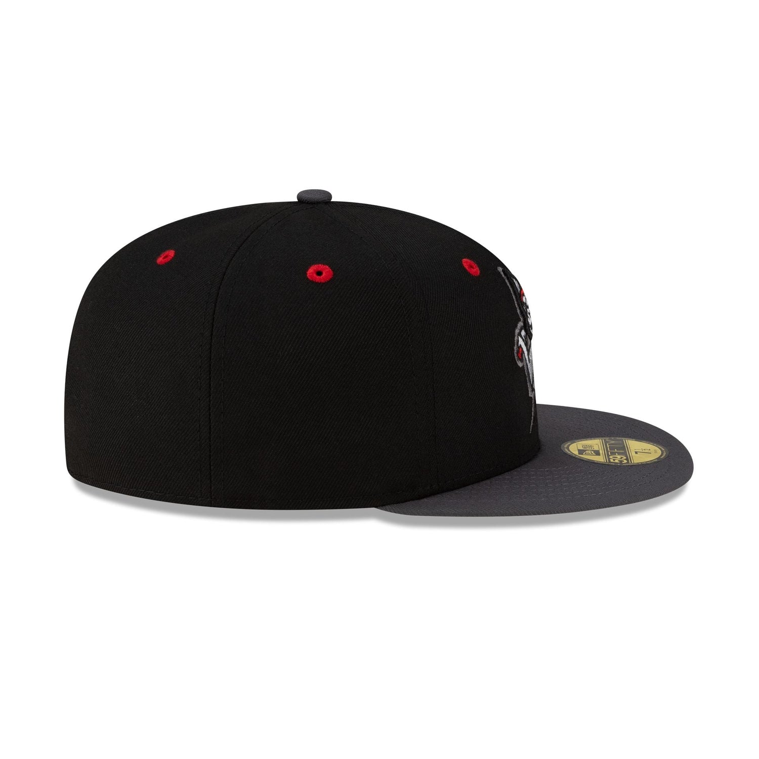 Louisville Bats Halloween Red 59FIFTY Fitted Hat