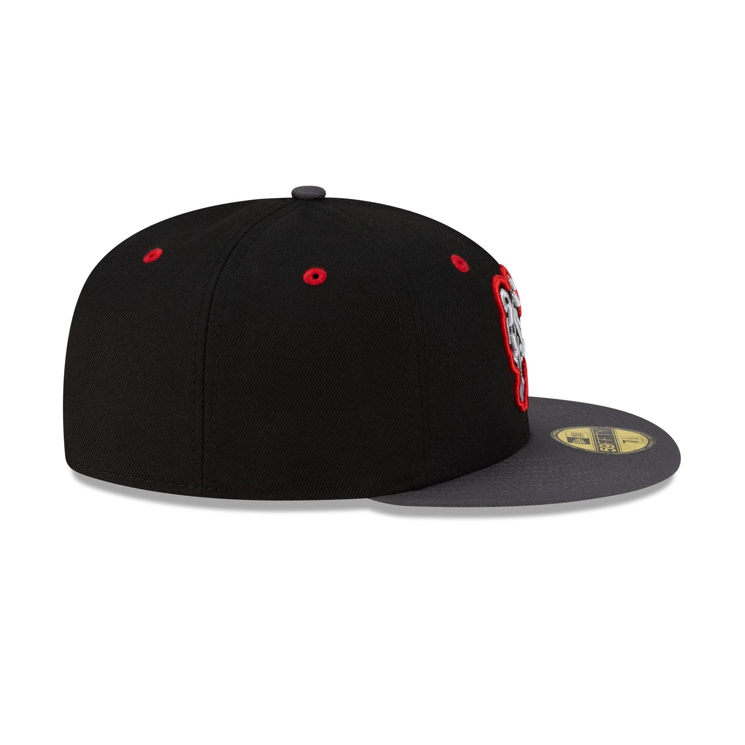 Norfolk Tides Halloween Red 59FIFTY Fitted Hat
