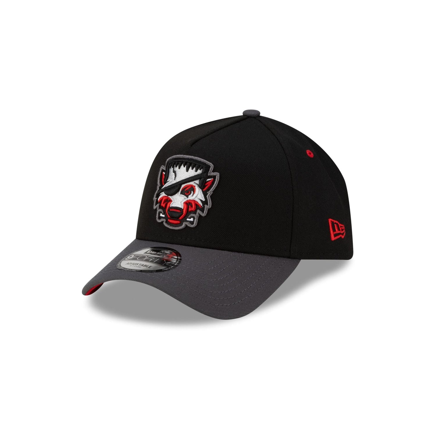 Erie SeaWolves Halloween Red 9FORTY A-Frame Snapback Hat