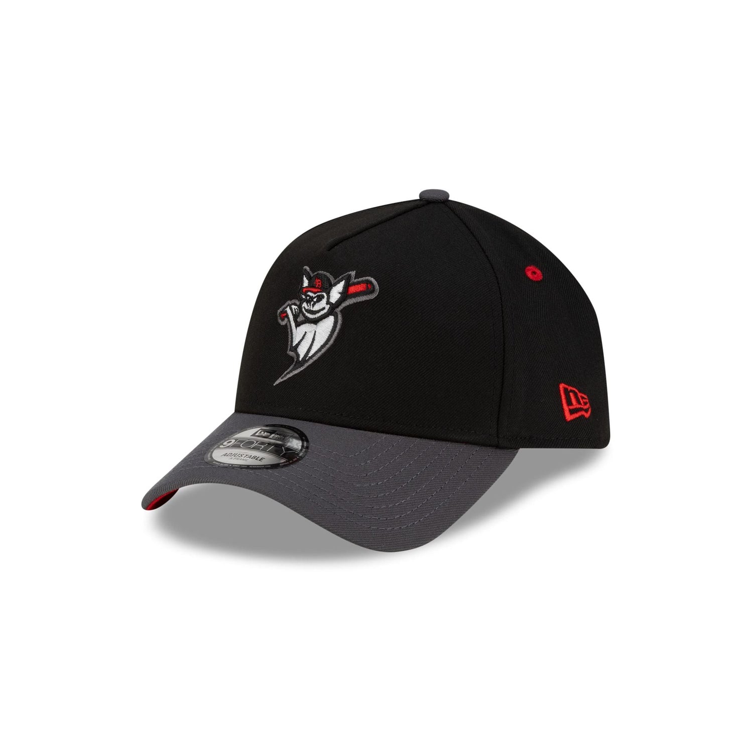 Louisville Bats Halloween Red 9FORTY A-Frame Snapback Hat
