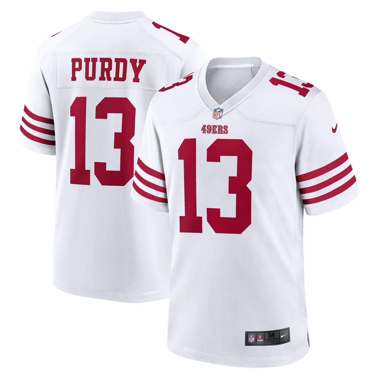 Brock Purdy San Francisco 49ers Nike Game Jersey - White