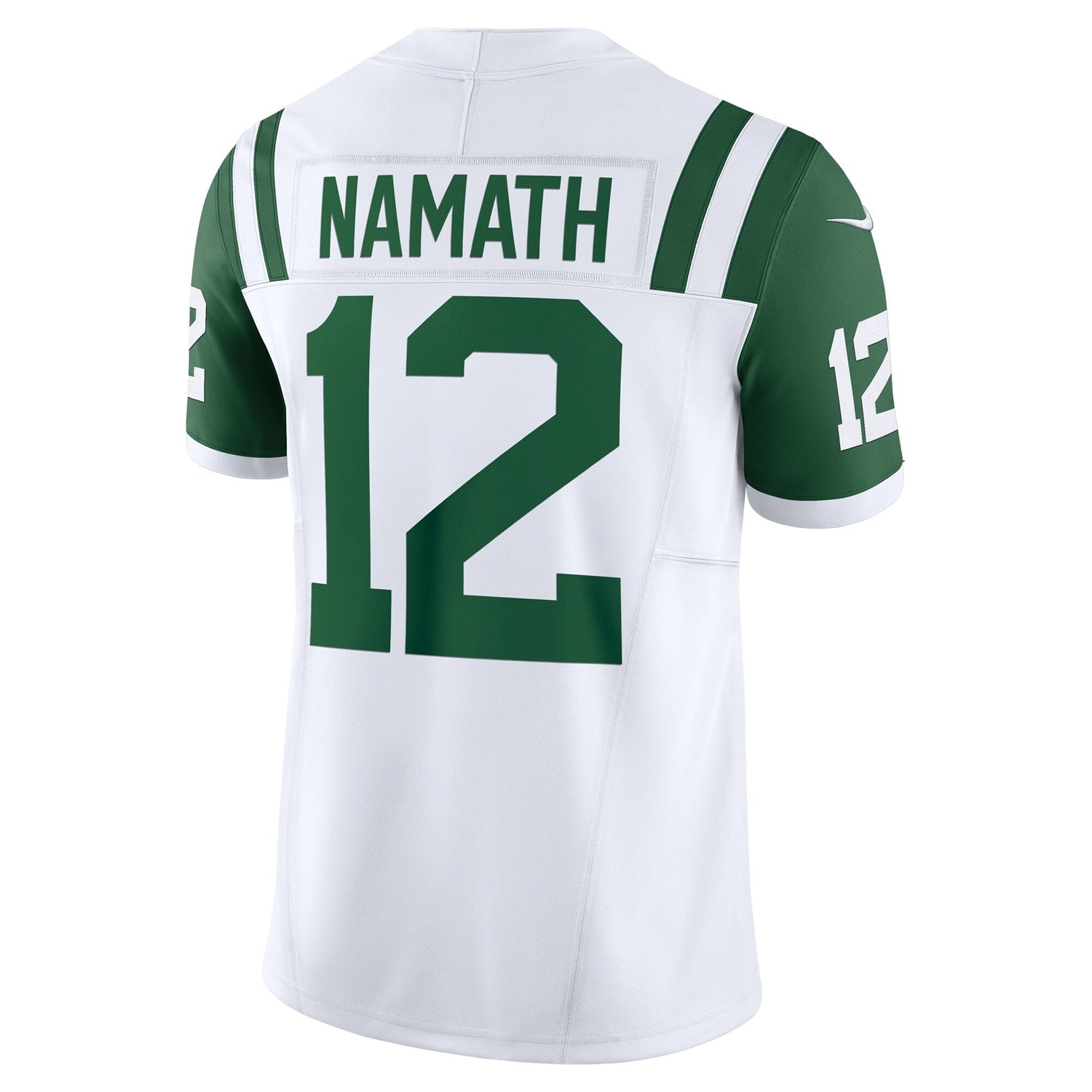 Joe Namath New York Jets Nike Classic Alternate Vapor F.U.S.E. Retired Limited Jersey - White