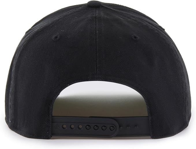 Men's Las Vegas Raiders NFL 47 Brand Black Palermo Hitch Snapback Hat