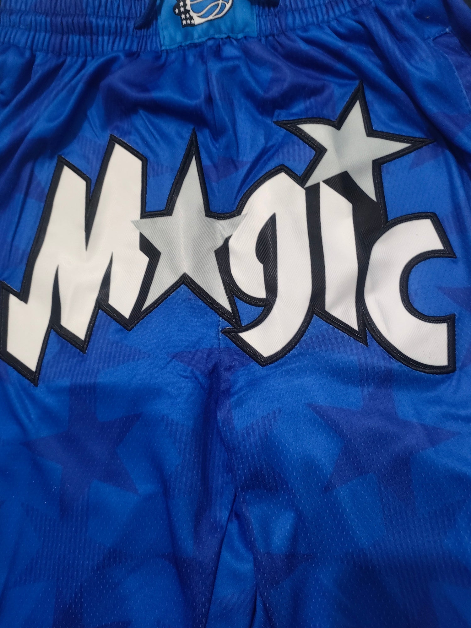 JUST DON Orlando Magic Blue Dark Star Pocket Shorts
