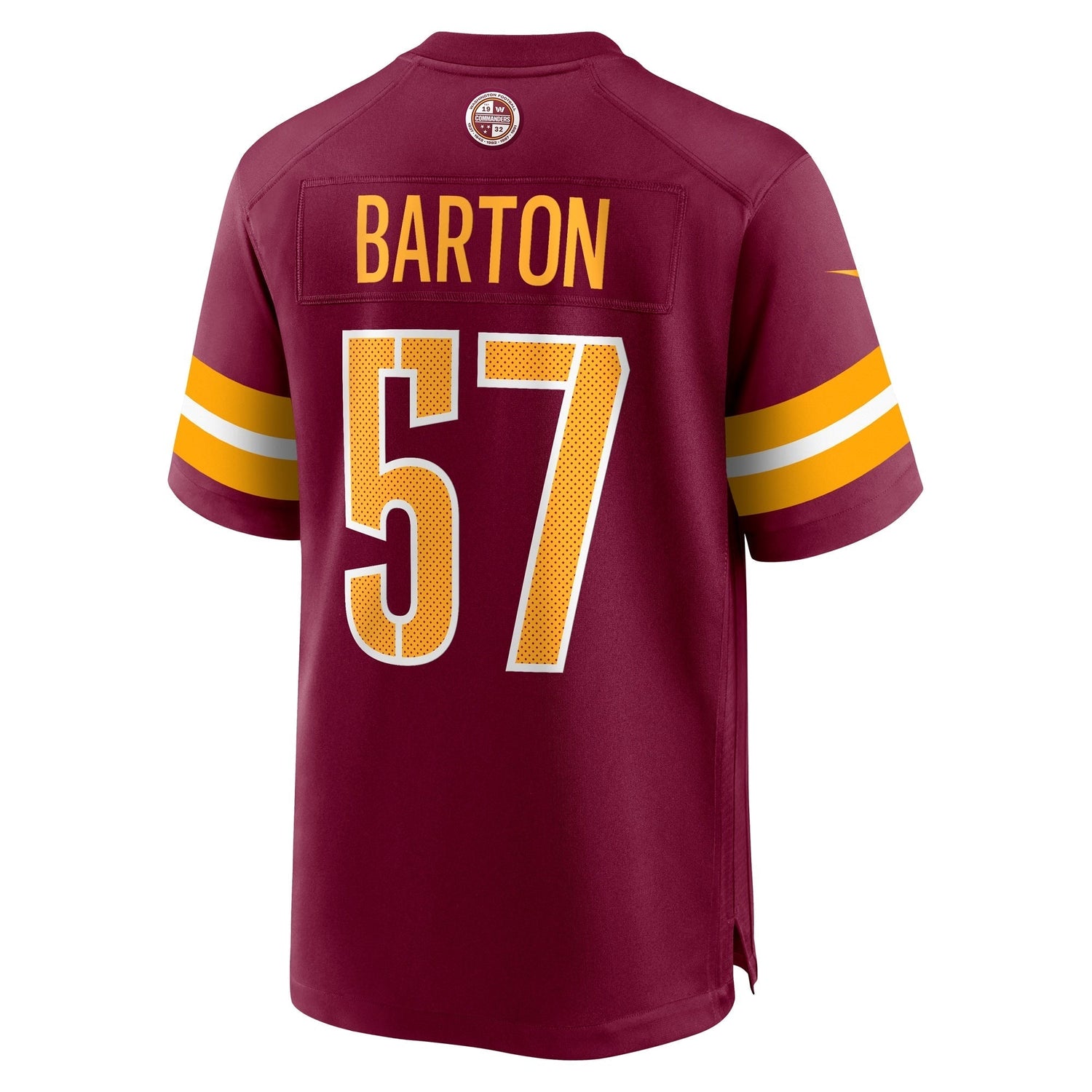 Cody Barton Washington Commanders Nike Game Jersey - Burgundy