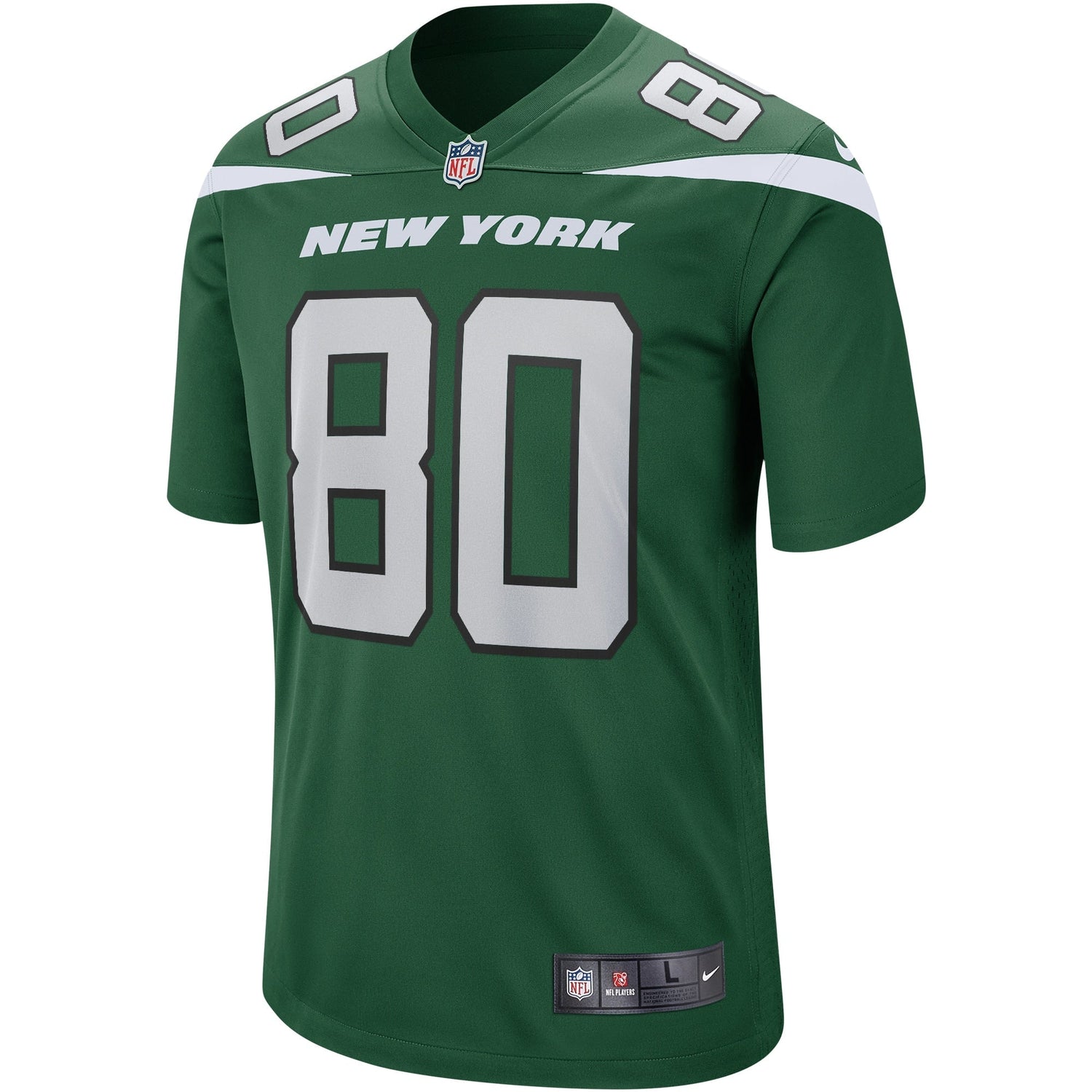 Wayne Chrebet New York Jets Nike Game Retired Jersey - Gotham Green