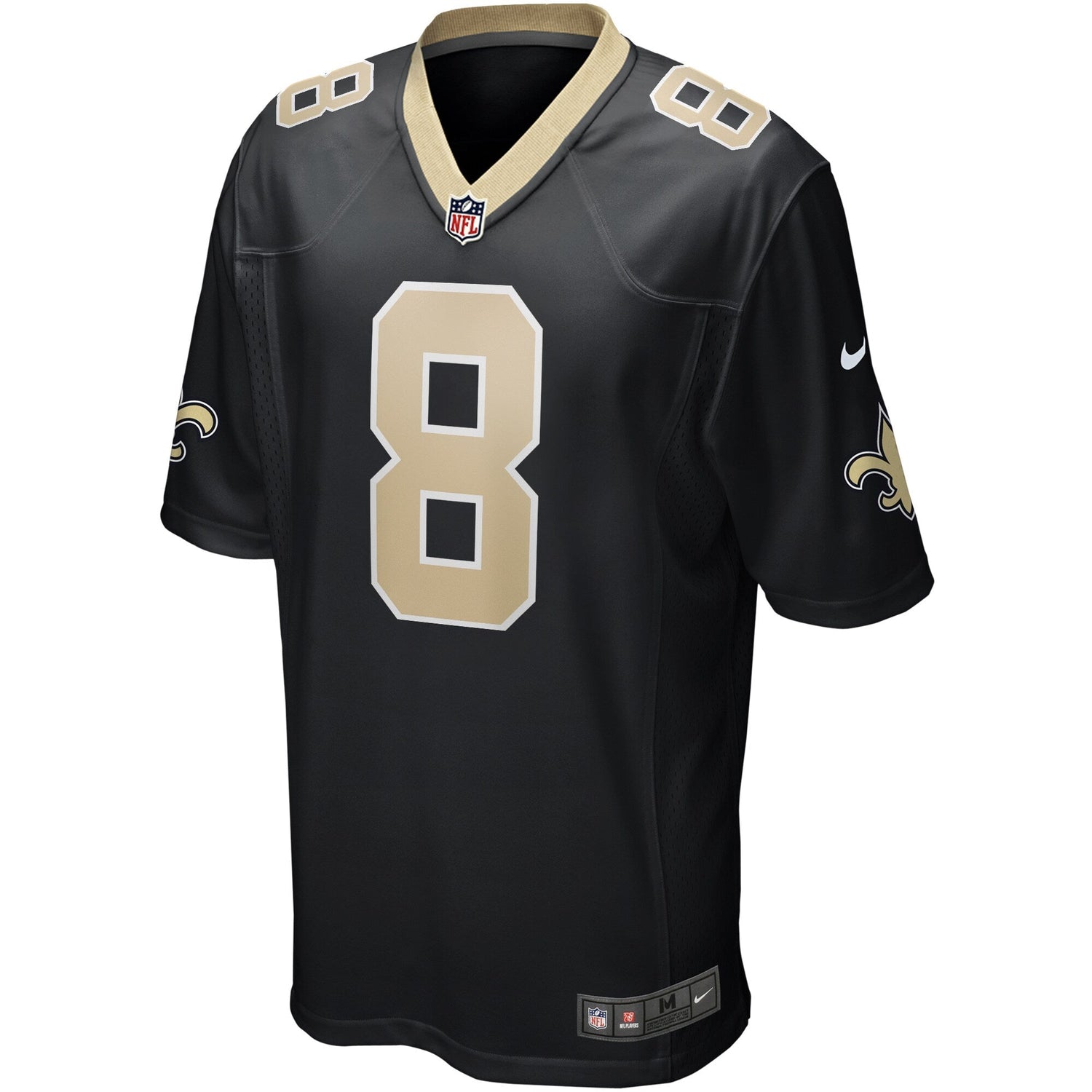 Archie Manning New Orleans Saints Nike Game Retired Jersey - Black