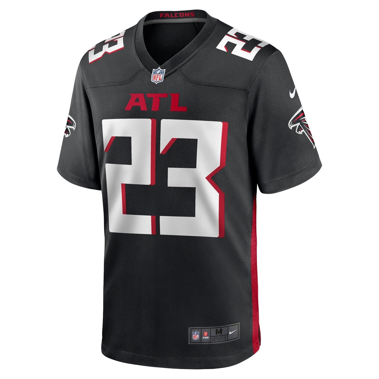 DeMarcco Hellams Atlanta Falcons Nike Team Game Jersey - Black