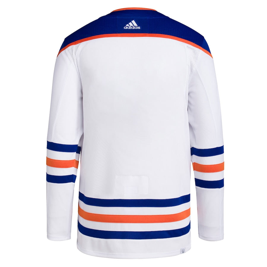 Edmonton Oilers Men's Away Primegreen Blank Jersey - White