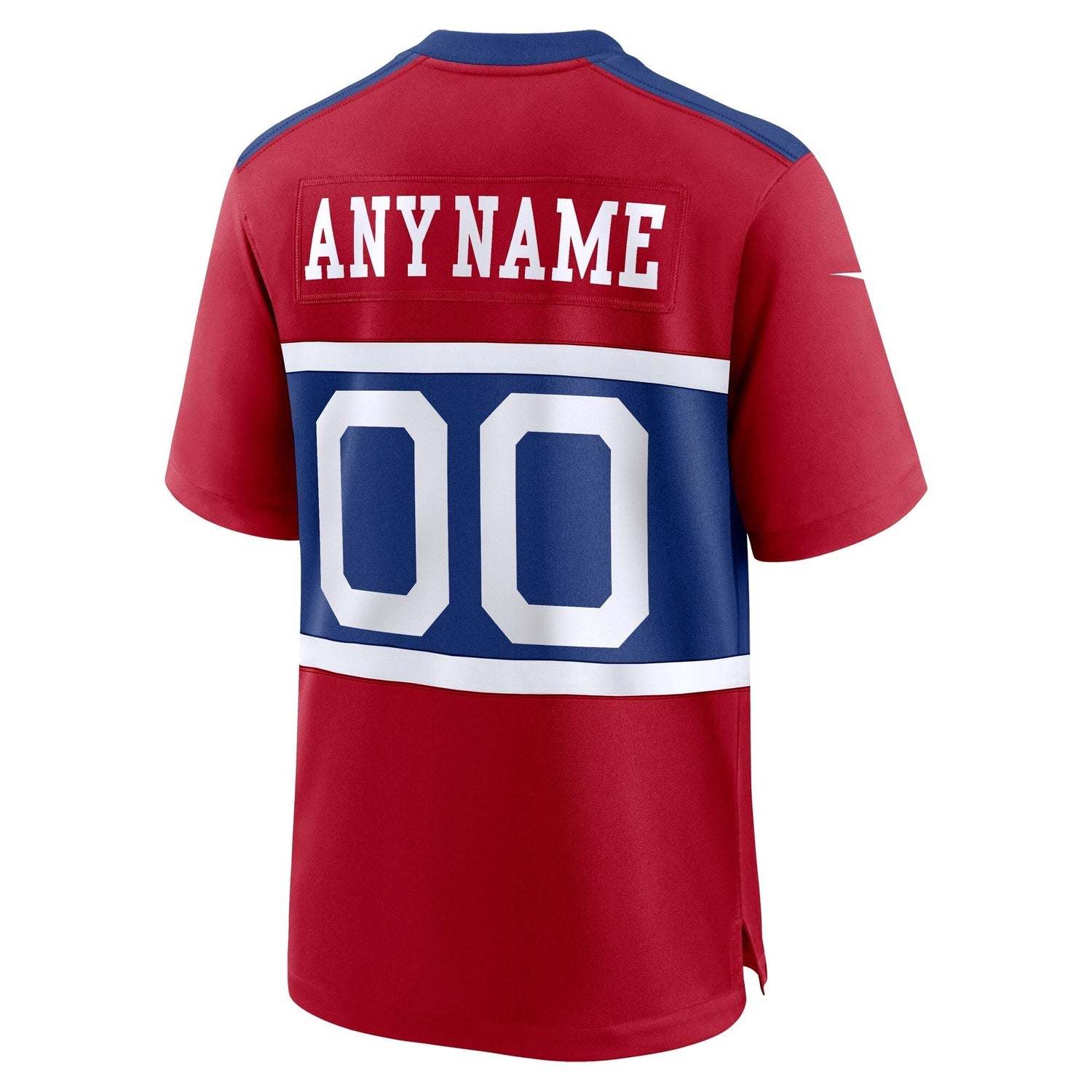 New York Giants Nike Alternate Game Custom Jersey - Century Red