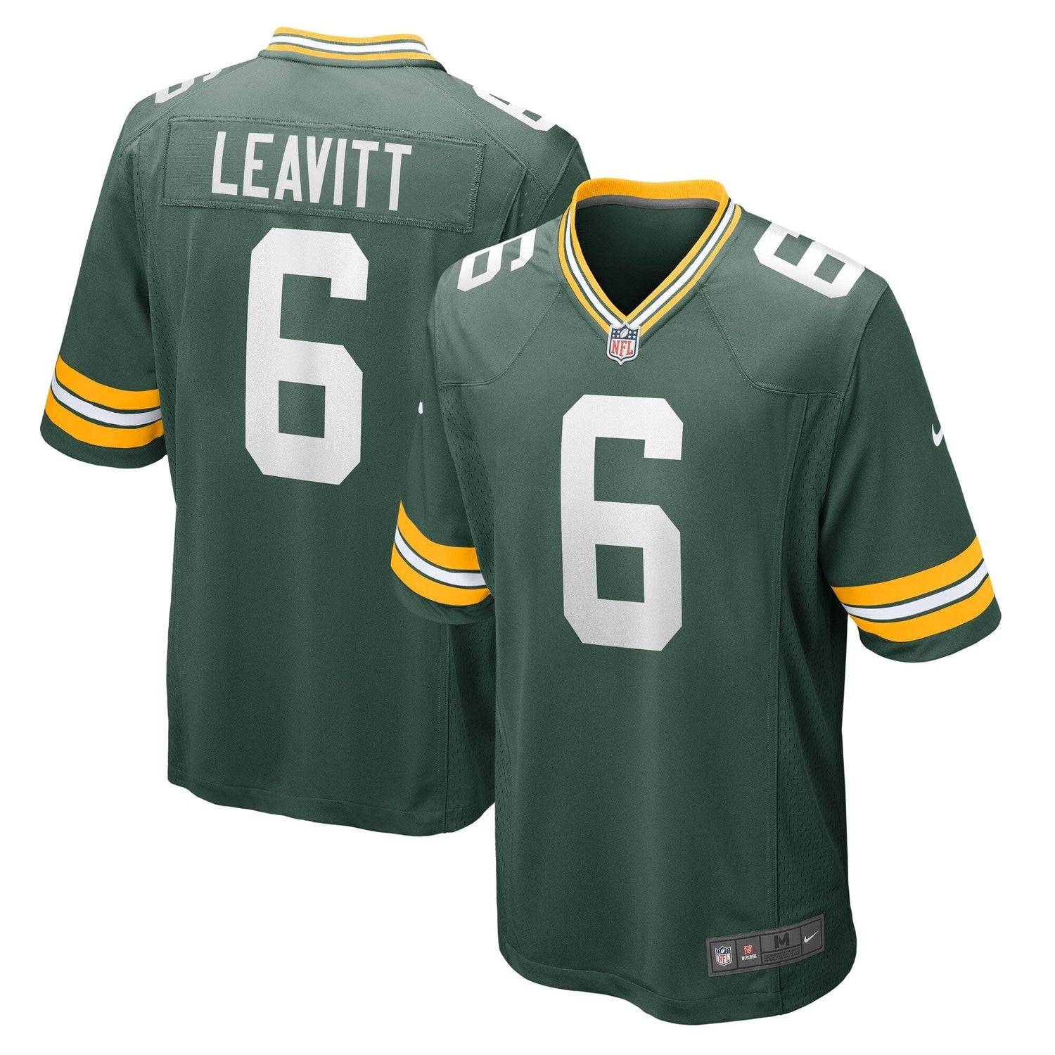 Dallin Leavitt Green Bay Packers Nike Game Jersey - Green