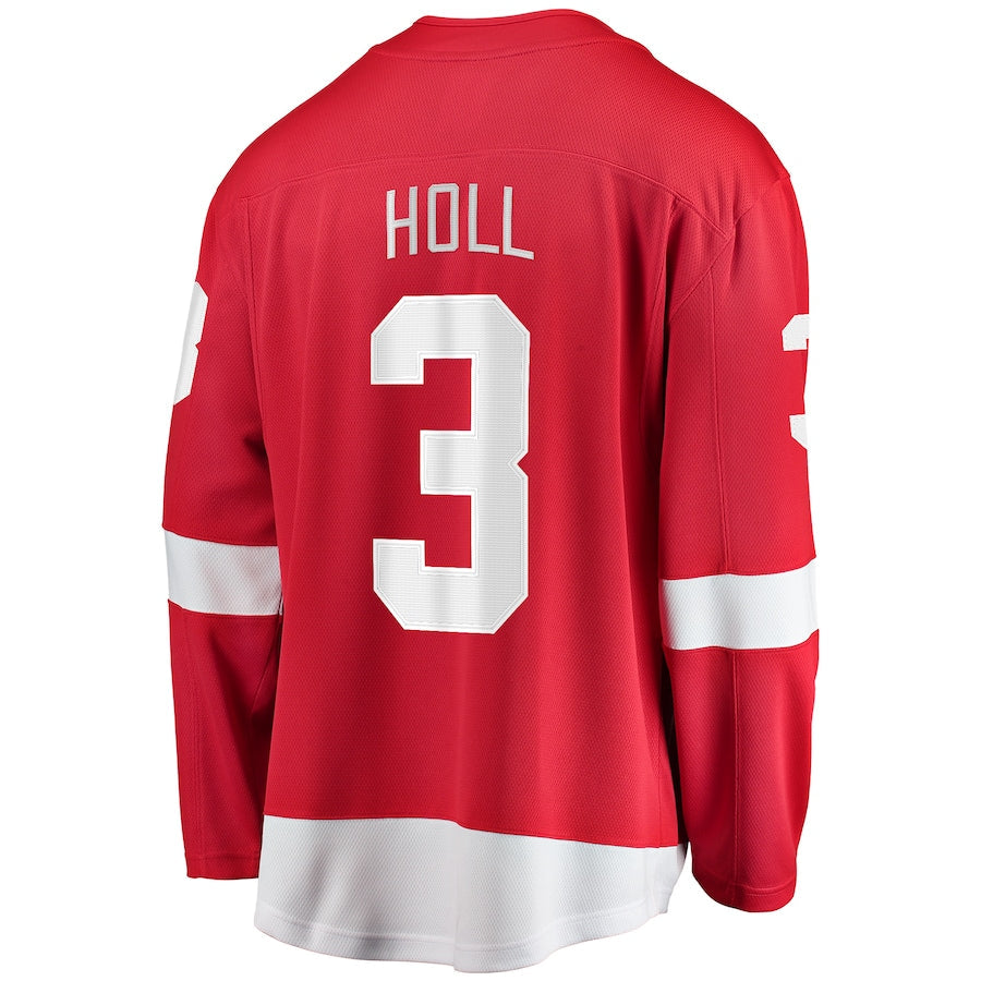 Justin Holl Detroit Red Wings Home Breakaway Jersey - Red