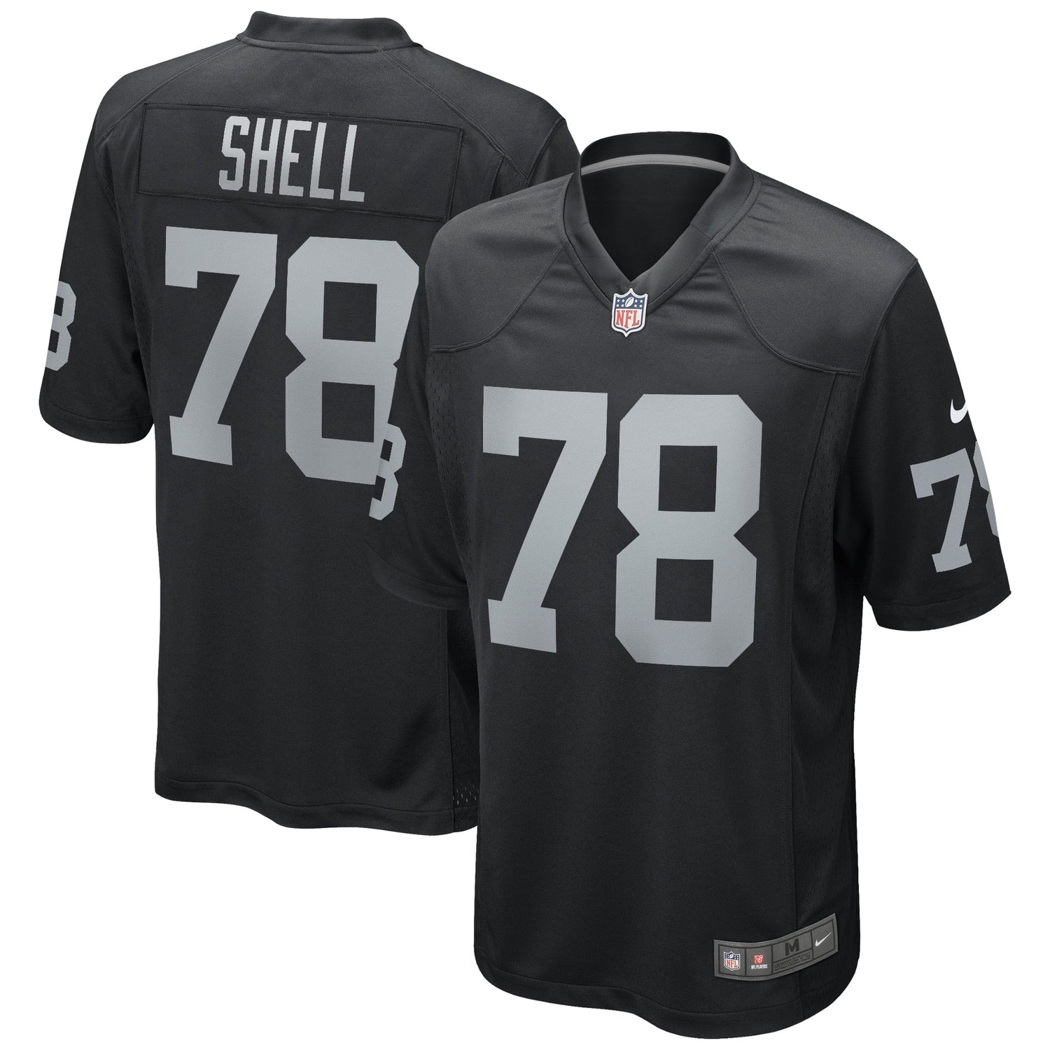 Art Shell Las Vegas Raiders Nike Game Retired Jersey - Black