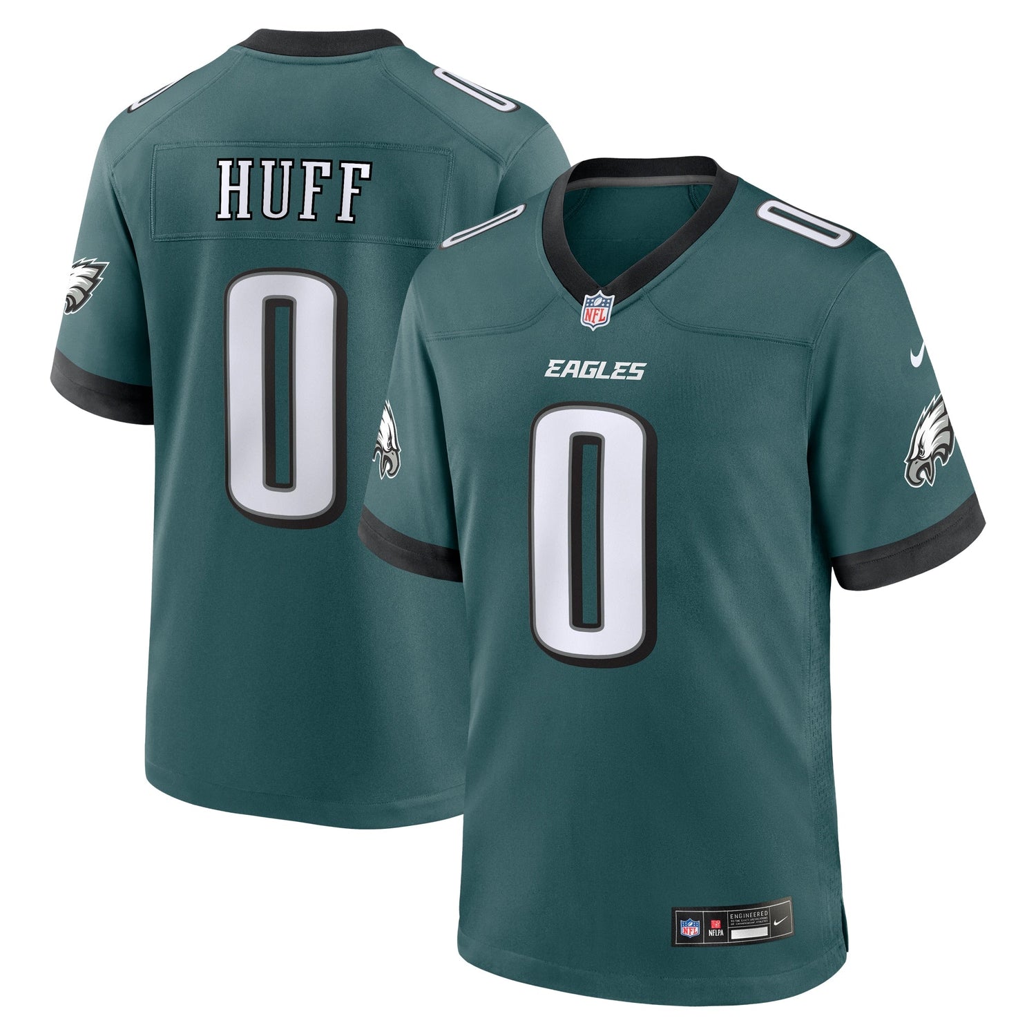 Bryce Huff Philadelphia Eagles Nike Game Jersey - Midnight Green
