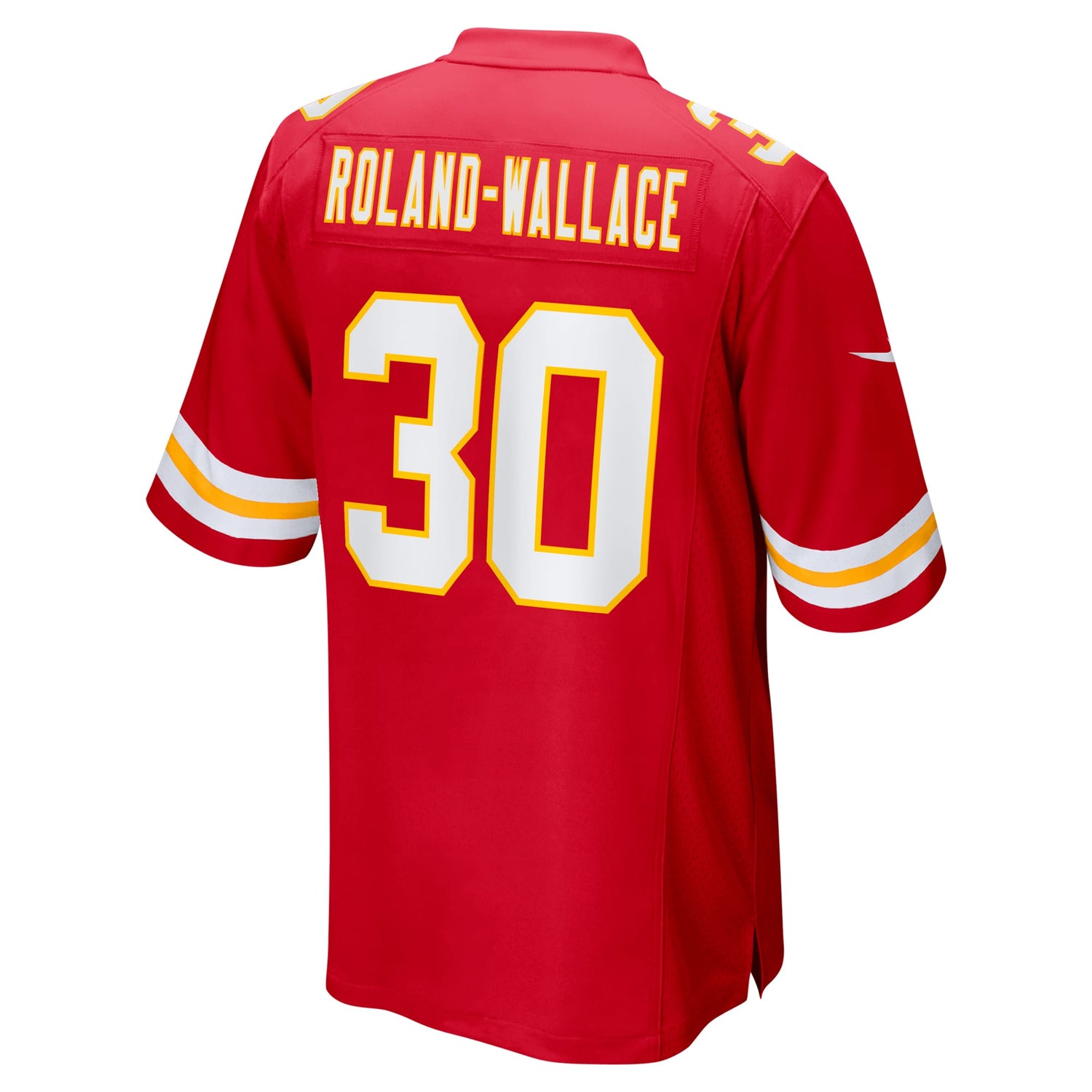 Chris Roland-Wallace Kansas City Chiefs Nike Game Jersey - Red