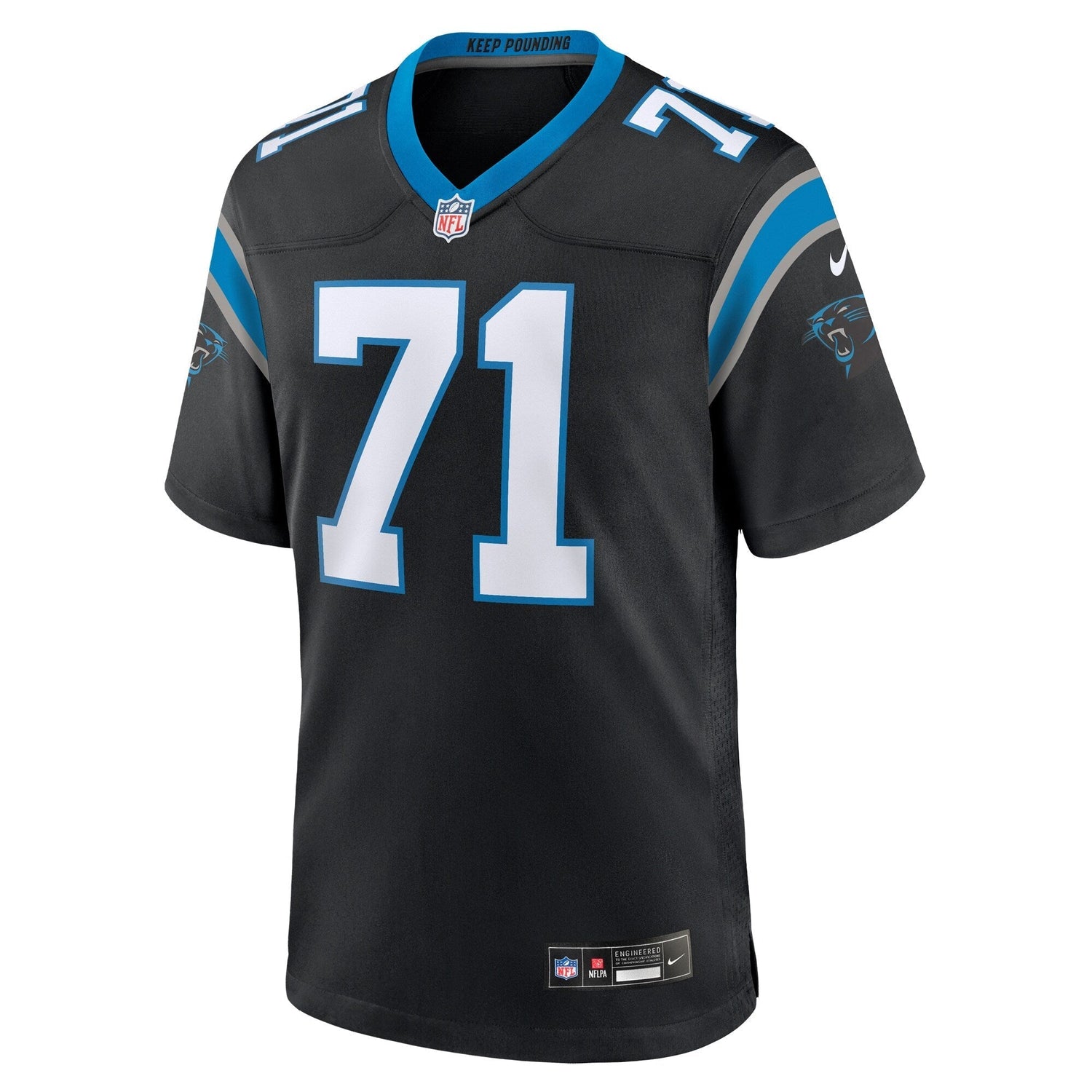 Chris Wormley Carolina Panthers Nike Game Jersey - Black