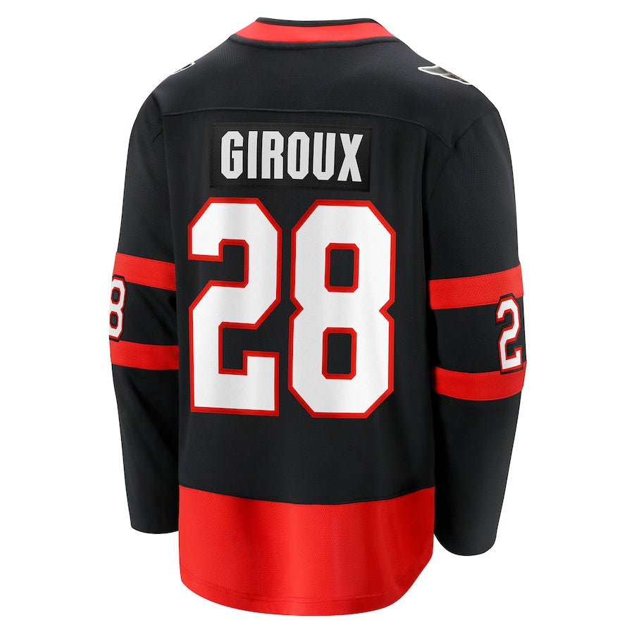 Claude Giroux Ottawa Senators Home Breakaway Jersey - Black