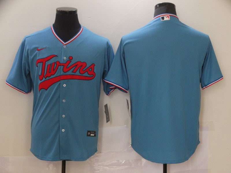 Men's Minnesota Twins Blue Player Blank Jersey