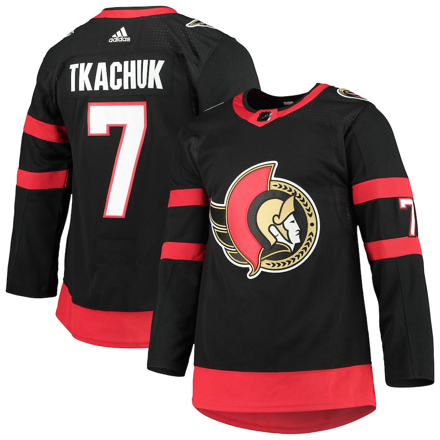 Brady Tkachuk Ottawa Senators Home Primegreen Jersey - Black