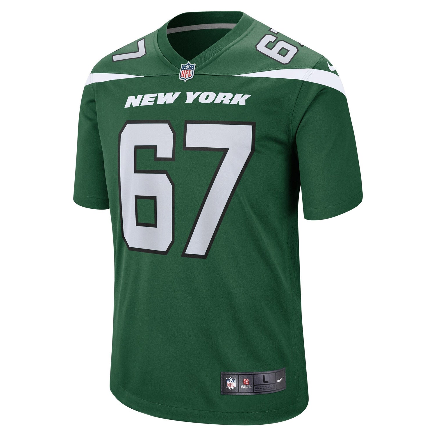 Carter Warren New York Jets Nike Game Jersey - Gotham Green