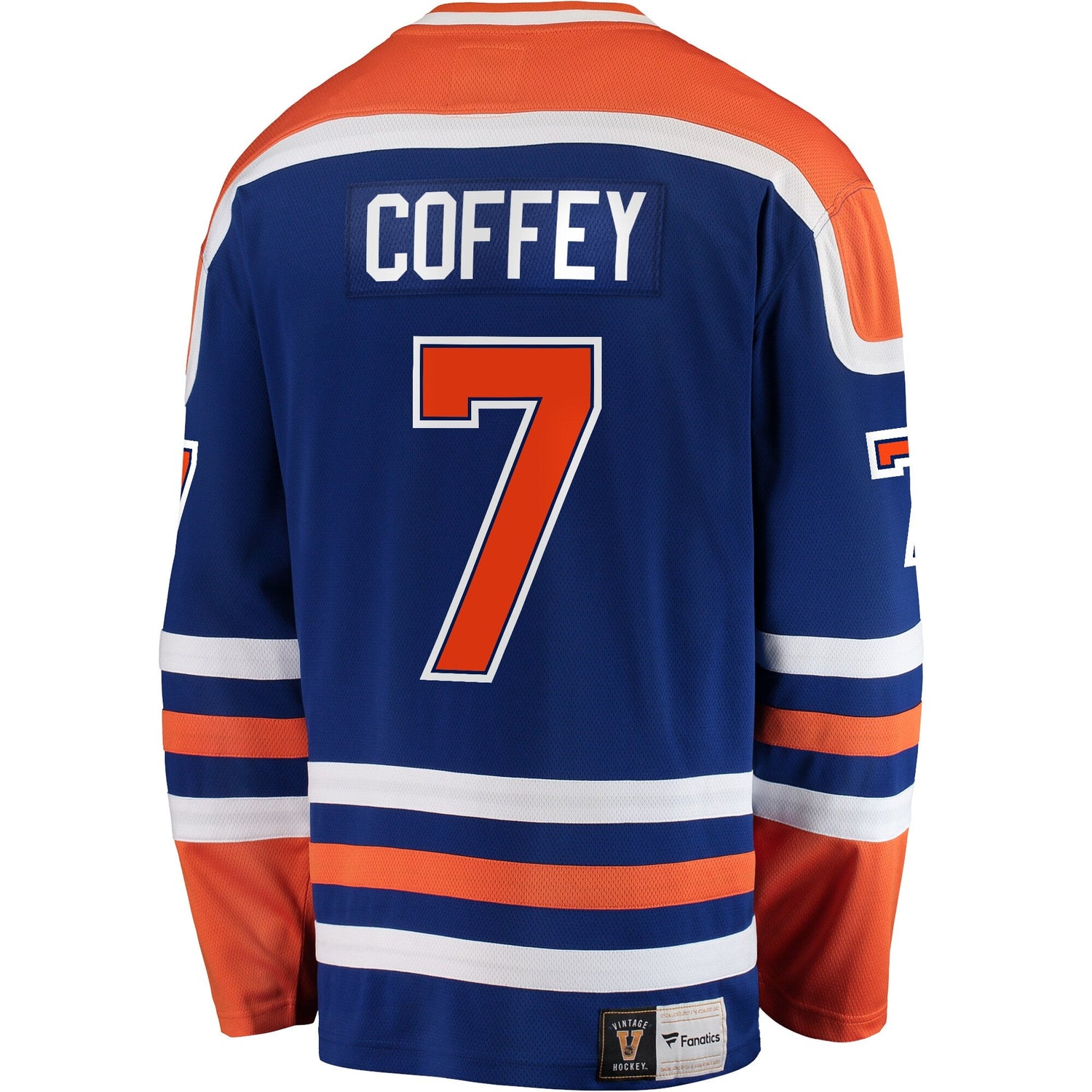 Paul Coffey Edmonton Oilers Premier Breakaway Retired Jersey - Blue