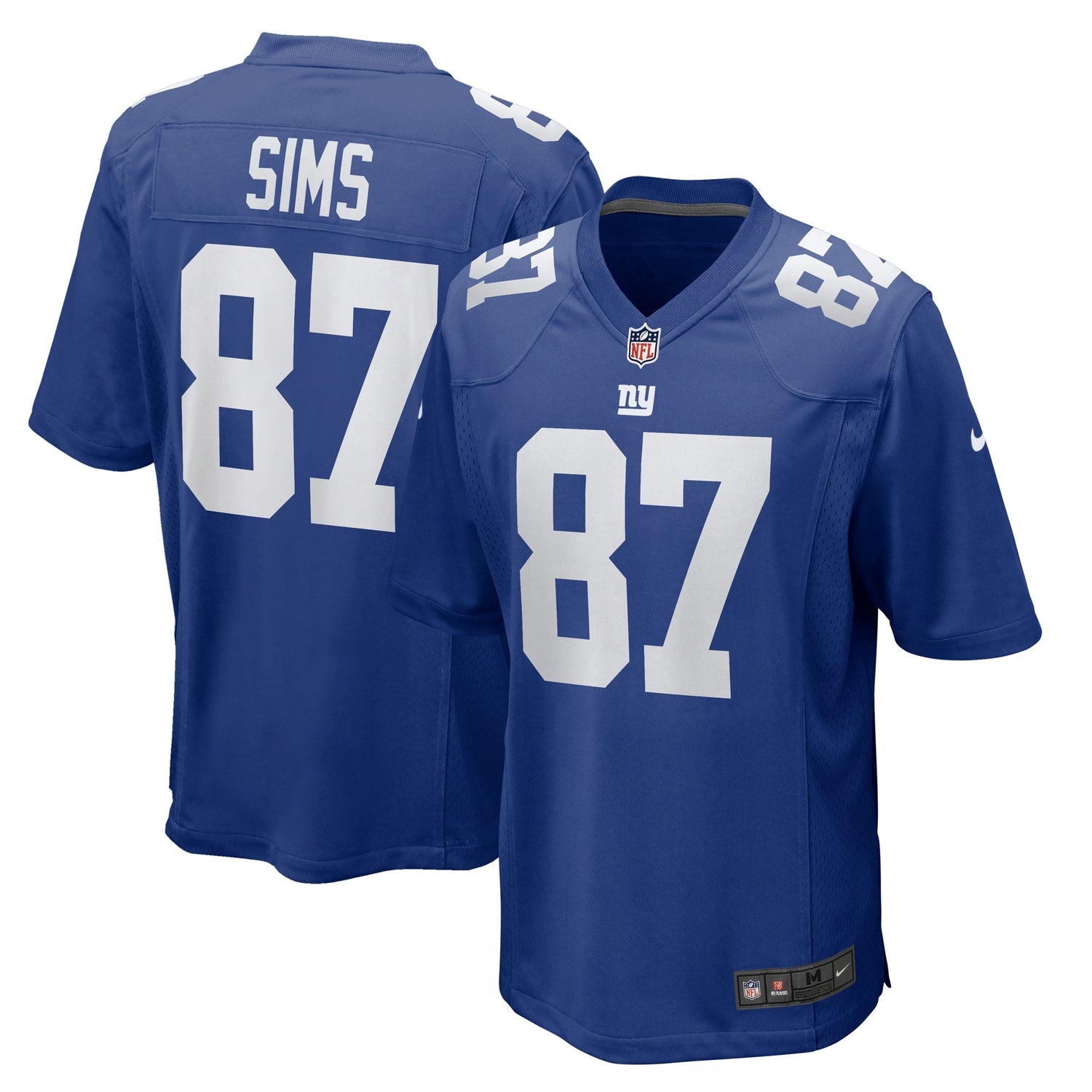 Cam Sims New York Giants Nike Game Jersey - Royal