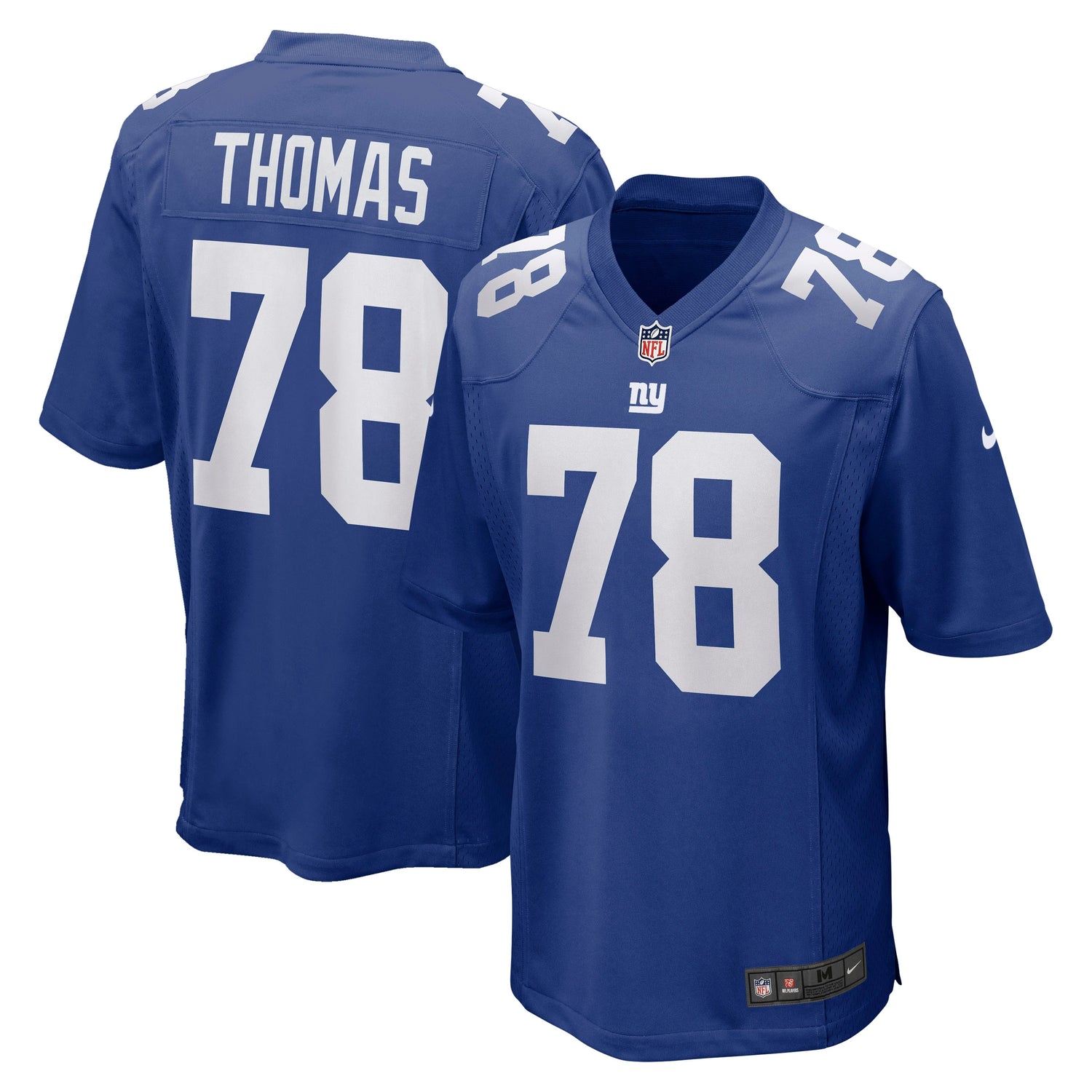 Andrew Thomas New York Giants Nike Game Jersey - Royal