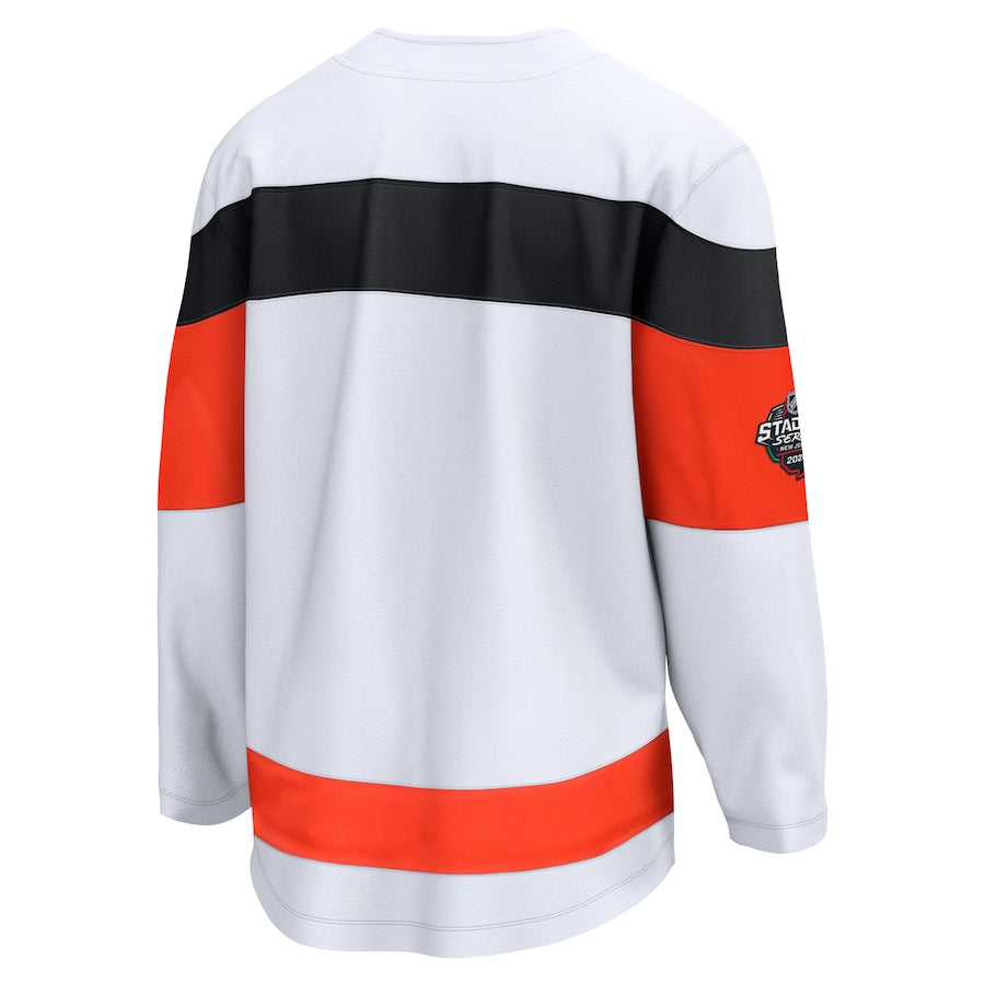 Men's Philadelphia Flyers Fanatics White 2024 NHL Stadium Series Breakaway Jersey