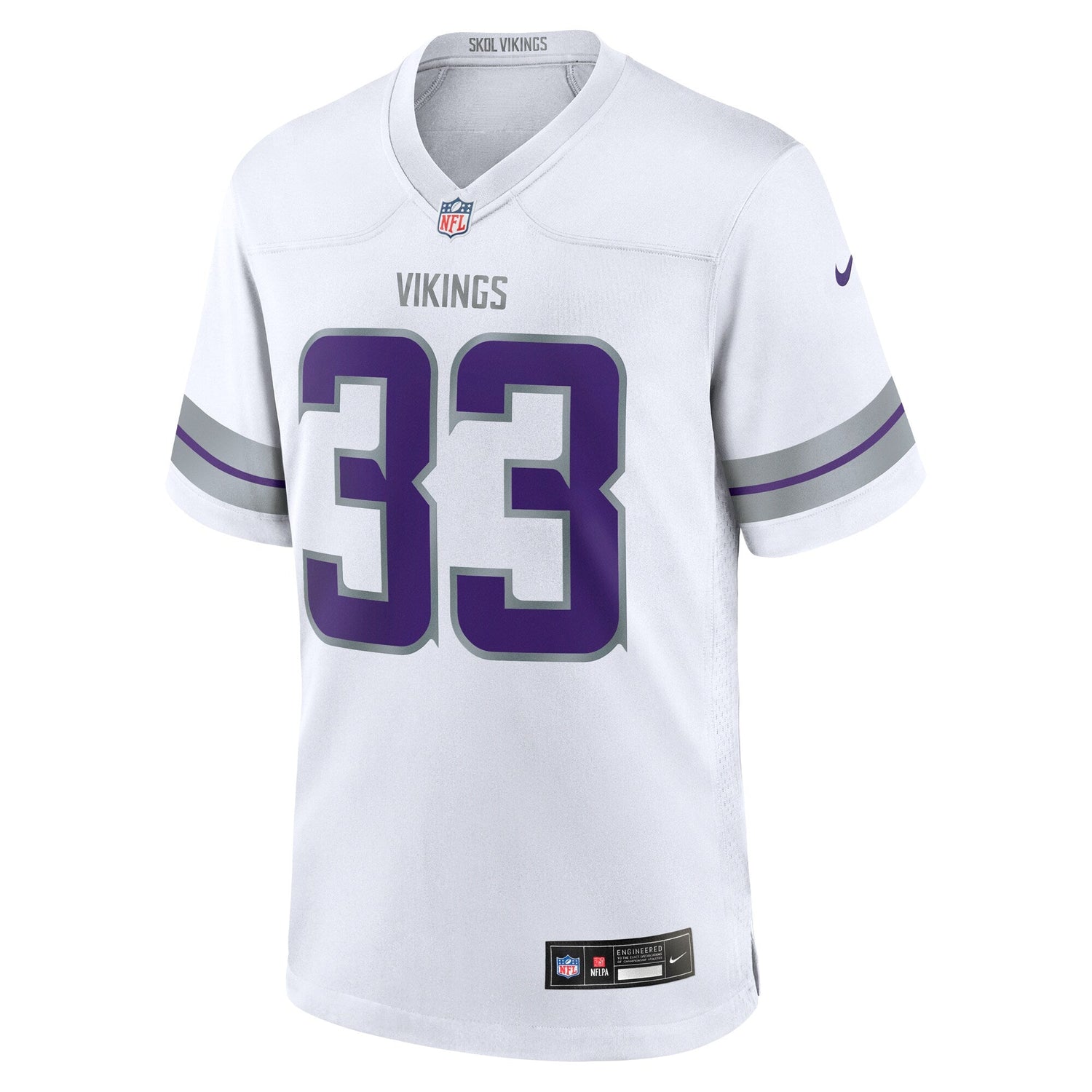 Aaron Jones Minnesota Vikings Nike Alternate Game Jersey - White