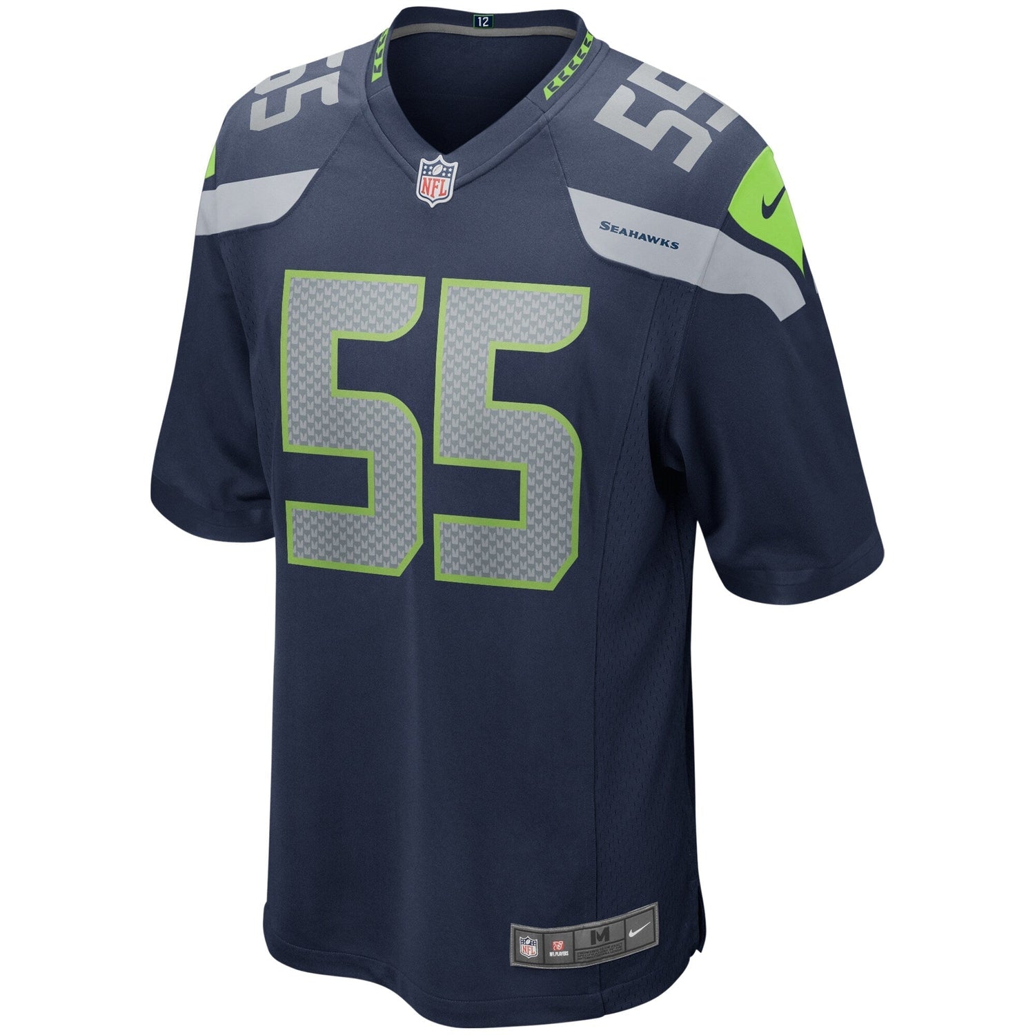 Brian Bosworth Seattle Seahawks Nike Game Retired Jersey - College Navy