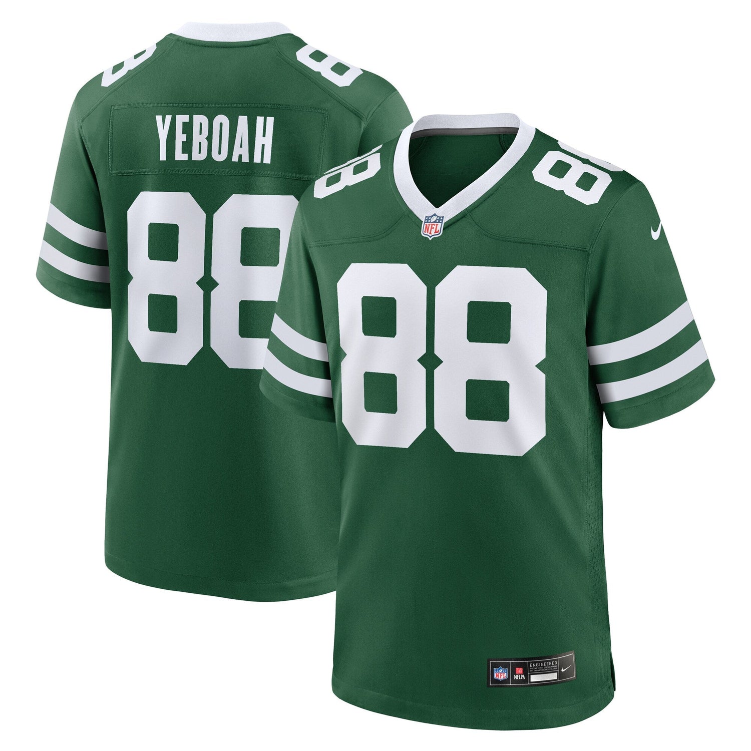 Kenny Yeboah New York Jets Nike Team Game Jersey - Legacy Green