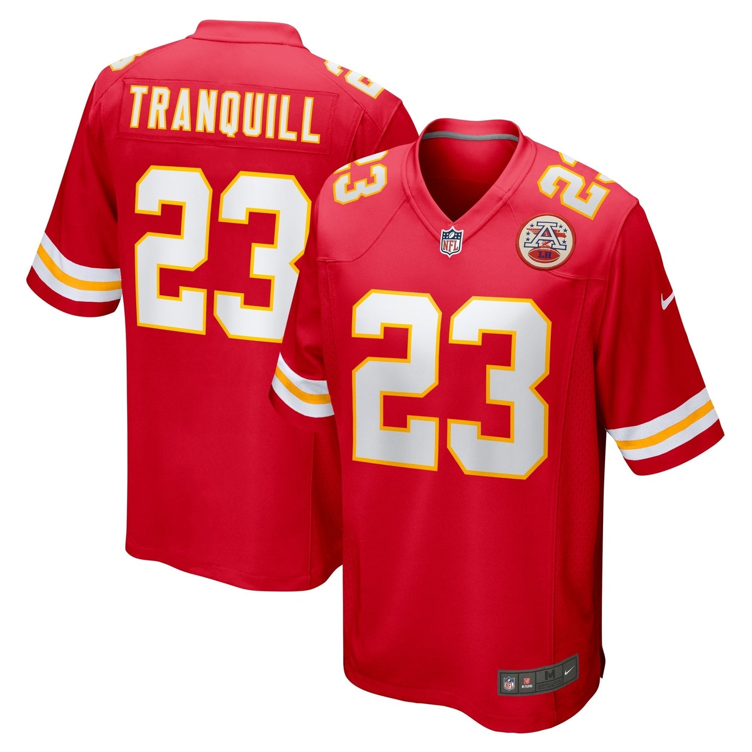 Drue Tranquill Kansas City Chiefs Nike Game Jersey - Red