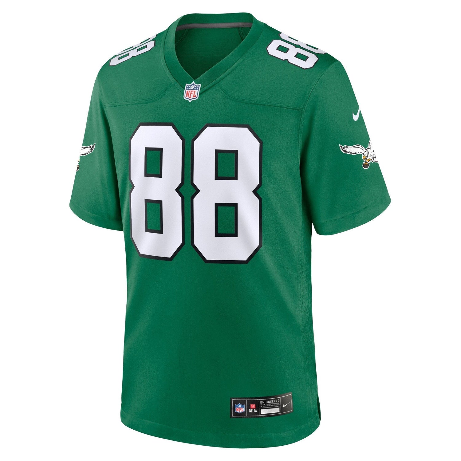 Dallas Goedert Philadelphia Eagles Nike Alternate Game Jersey - Kelly Green