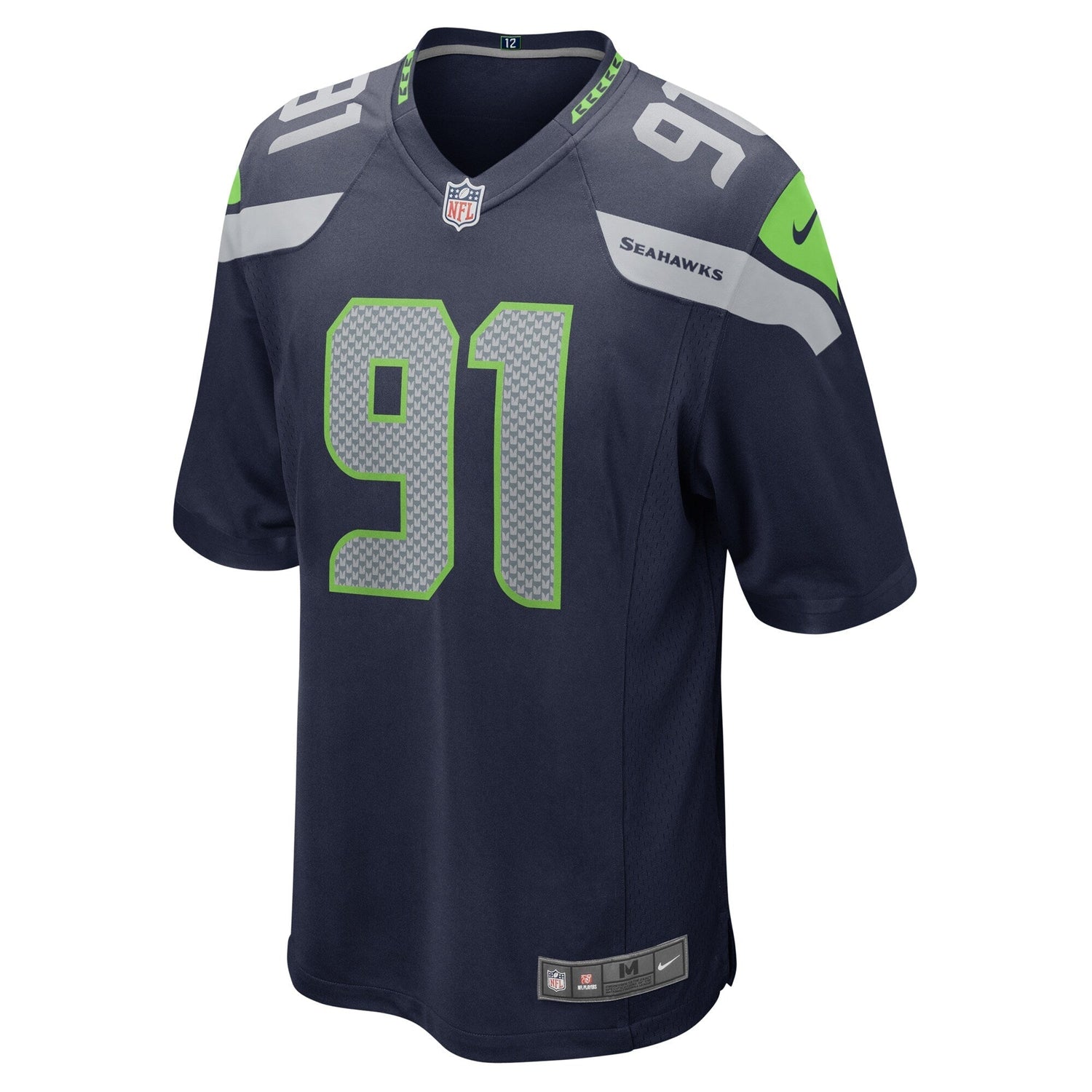 Bryan Mone Seattle Seahawks Nike Game Jersey - College Navy