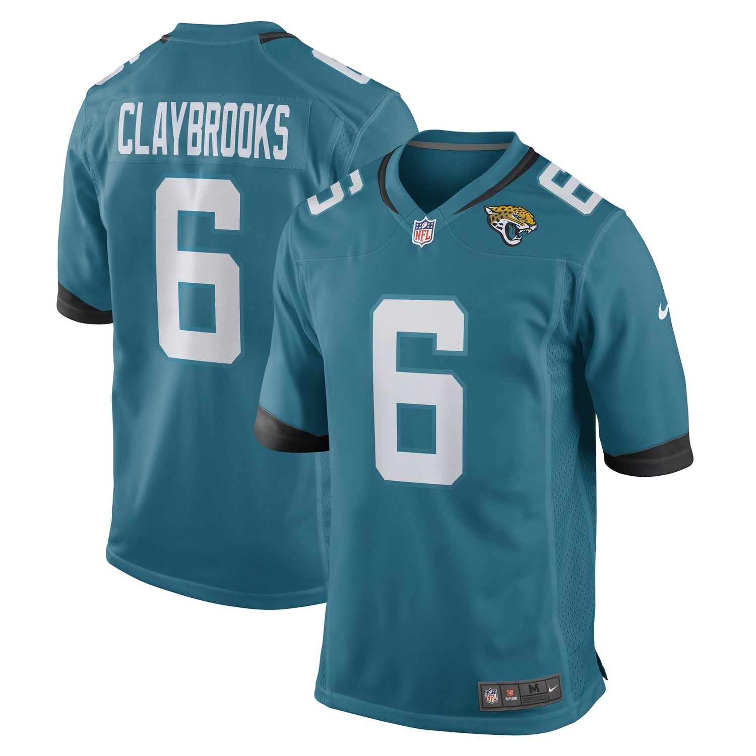 Chris Claybrooks Jacksonville Jaguars Nike Game Jersey - Teal