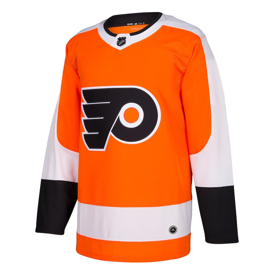 Men's Philadelphia Flyers adidas Orange Home Authentic Blank Jersey