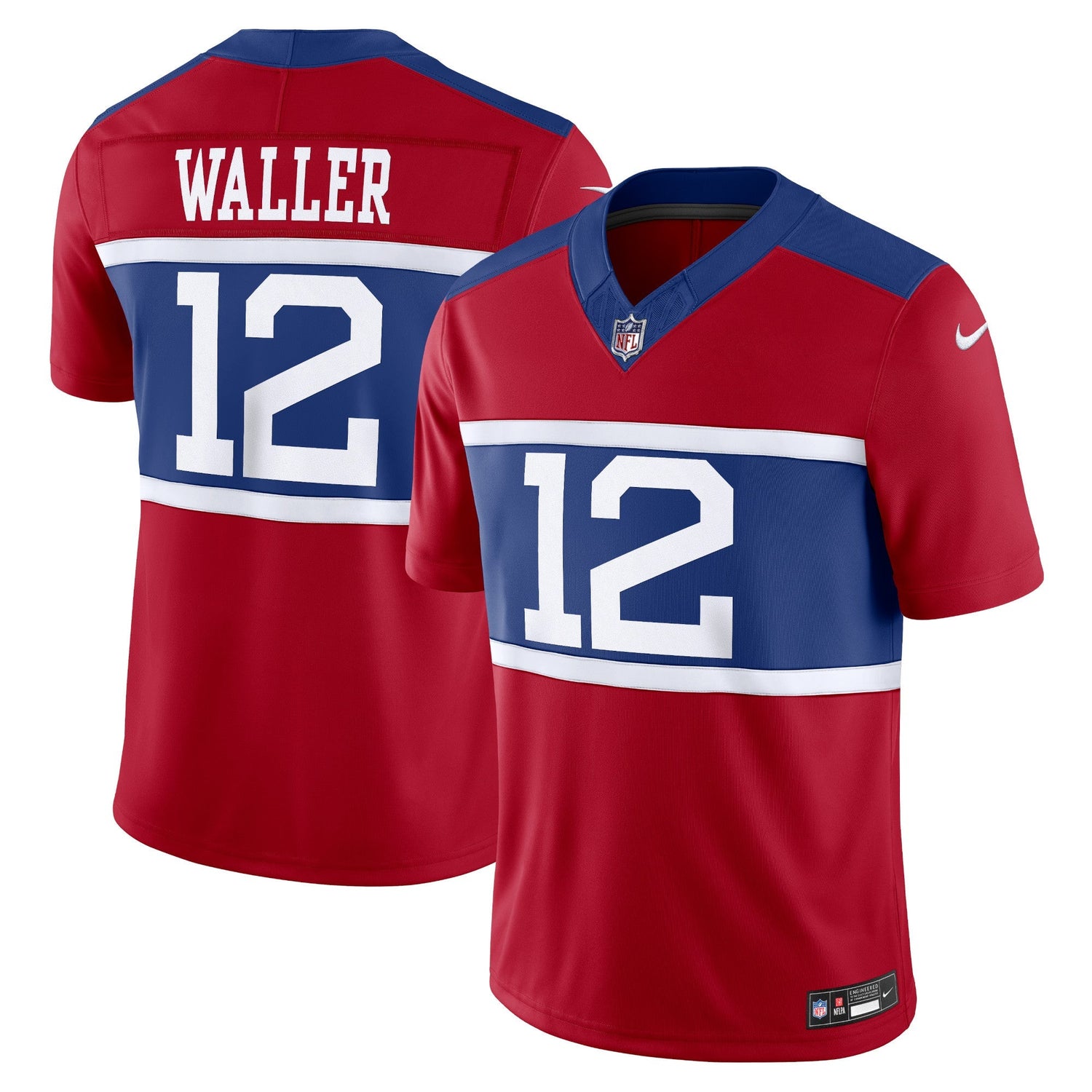 Darren Waller New York Giants Nike Alternate Vapor F.U.S.E. Retired Limited Jersey - Century Red