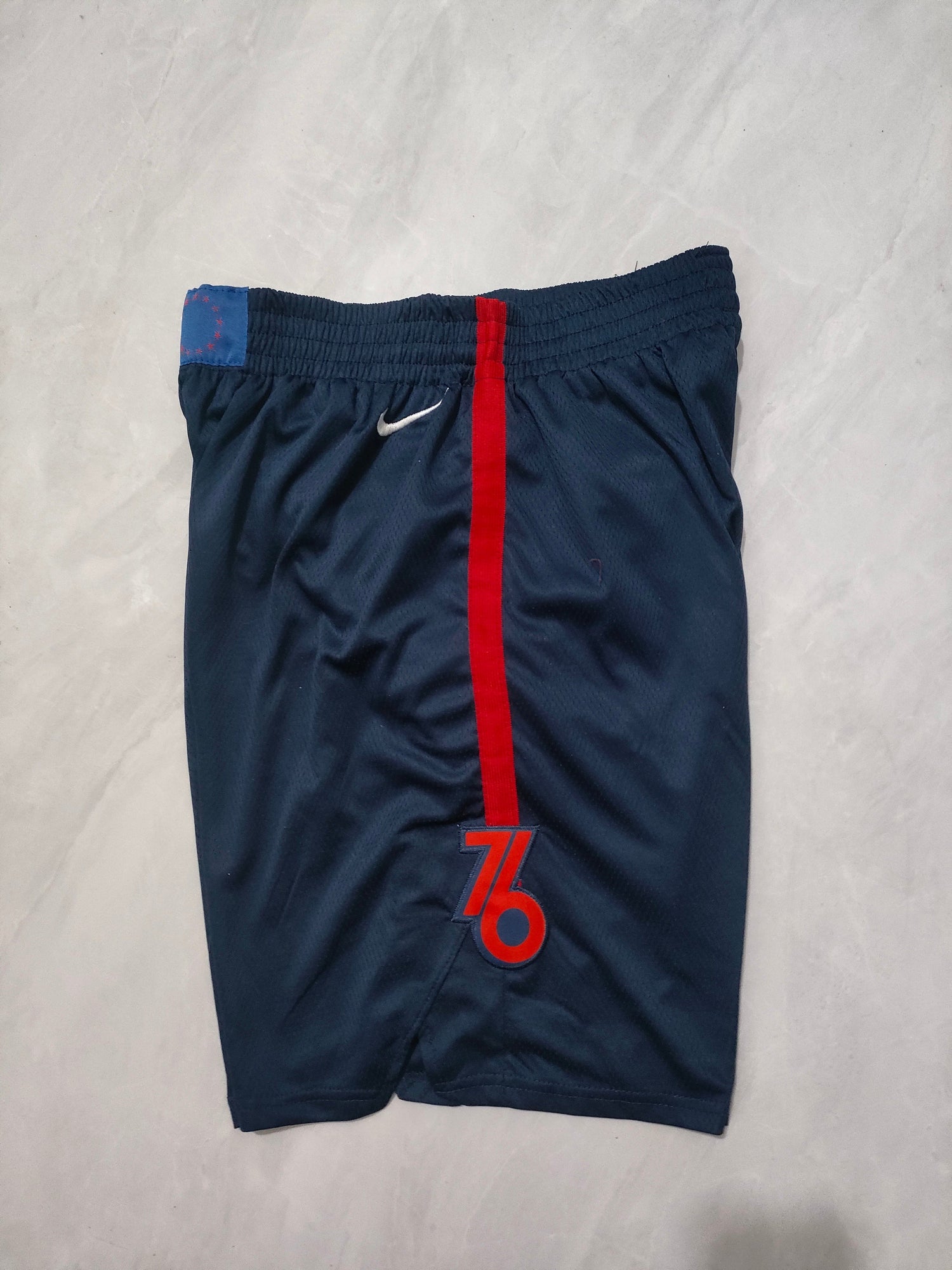 Philadelphia 76ers Blue 24 City Edition Shorts