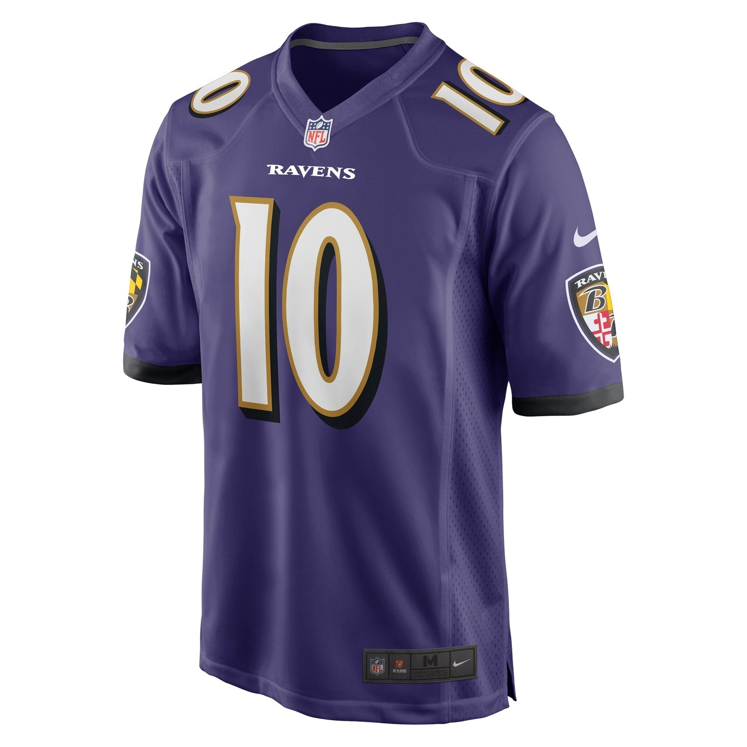 Arthur Maulet Baltimore Ravens Nike Game Jersey - Purple