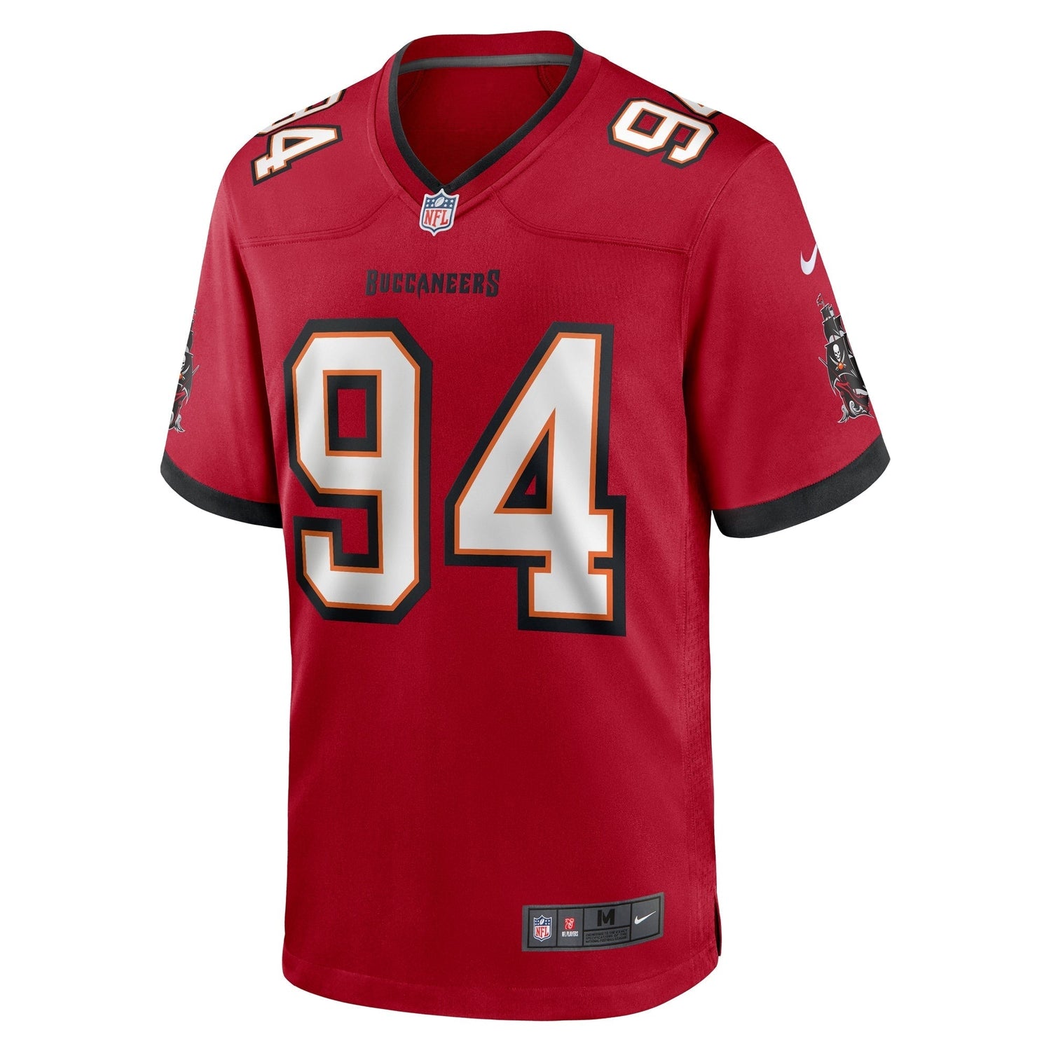 Calijah Kancey Tampa Bay Buccaneers Nike Game Jersey - Red