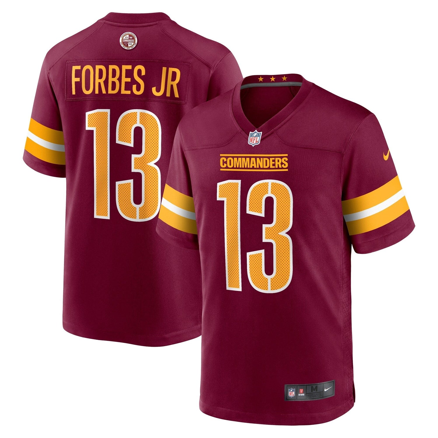 Emmanuel Forbes Jr. Washington Commanders Nike Game Jersey - Burgundy
