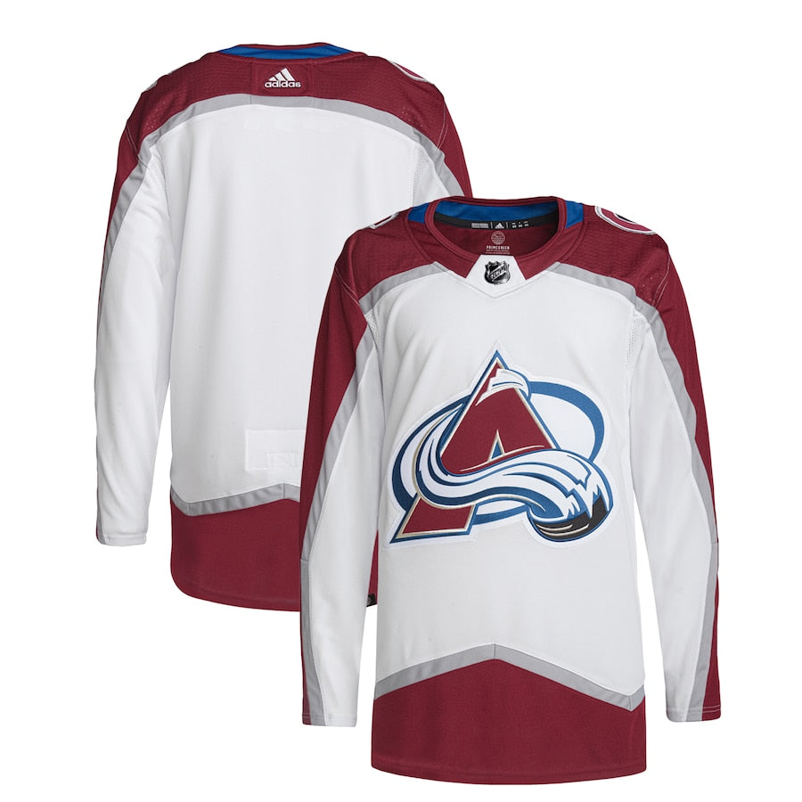 Colorado Avalanche Away Primegreen Jersey – White