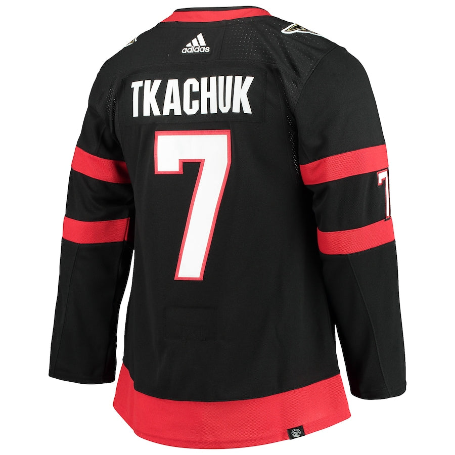 Brady Tkachuk Ottawa Senators Home Primegreen Jersey - Black