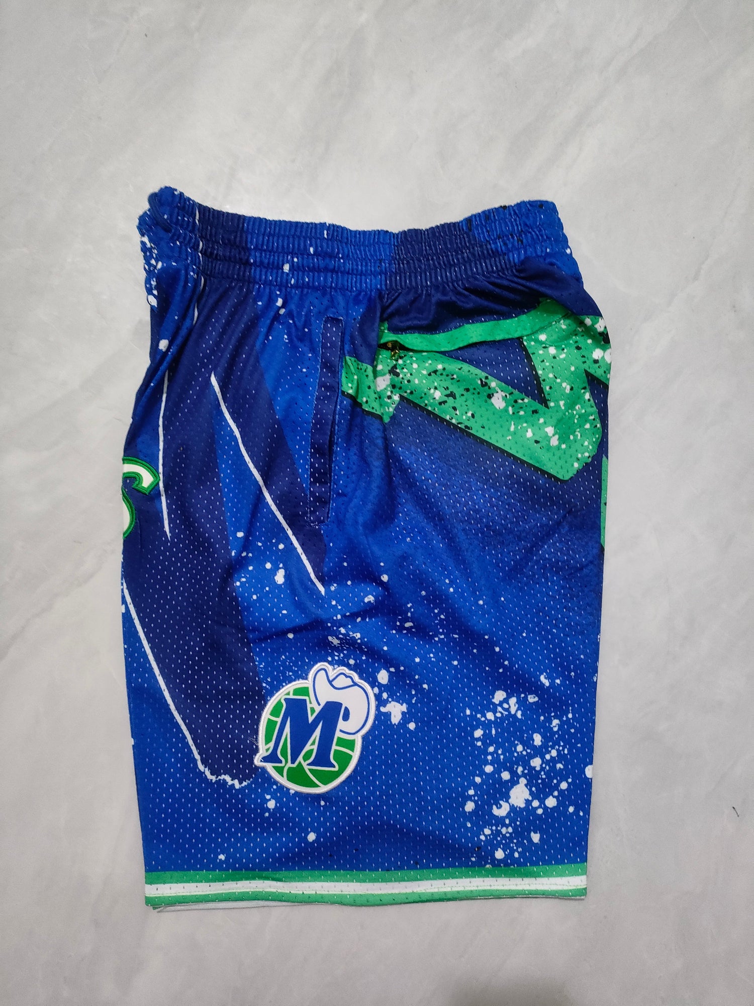JUST DON Dallas Mavericks Pocket Shorts