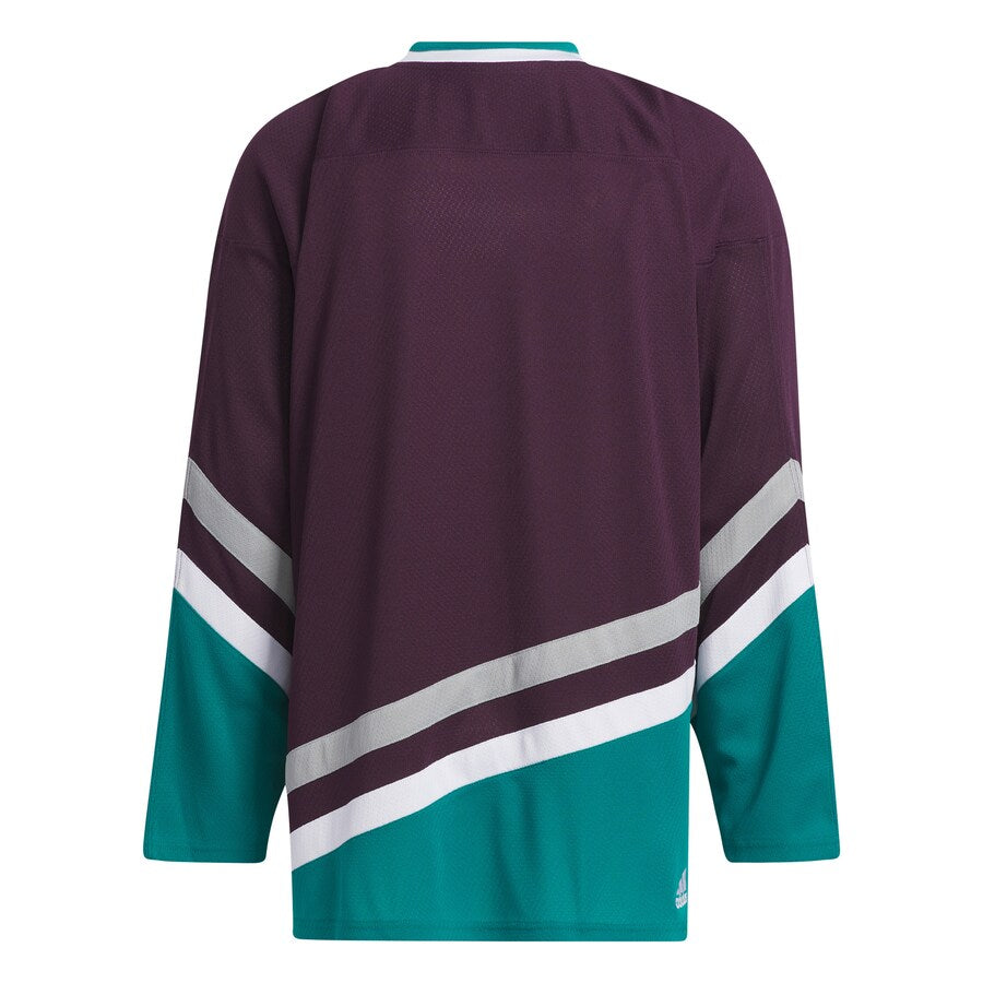Anaheim Ducks adidas Team Classic Jersey - Purple
