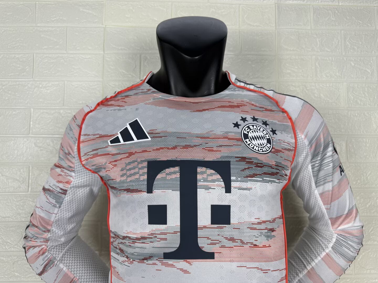 2025-26 Bayern Munich Away Long Sleeve Player Version Jersey
